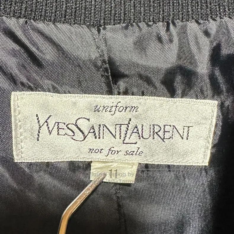 Saint Laurent Paris Saint Laurent Paris Black Wool Antique Suit Jacket with La Size US L / EU 52-54 / 3 - 9 Thumbnail