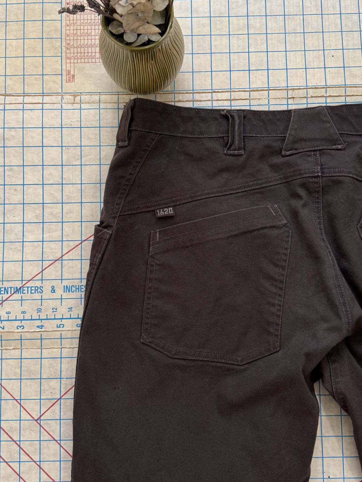 1620 Workwear 1620 Workwear Brown Work Pants Fits Mens Size 40x29 Cordura Size US 40 / EU 56 - 12 Thumbnail