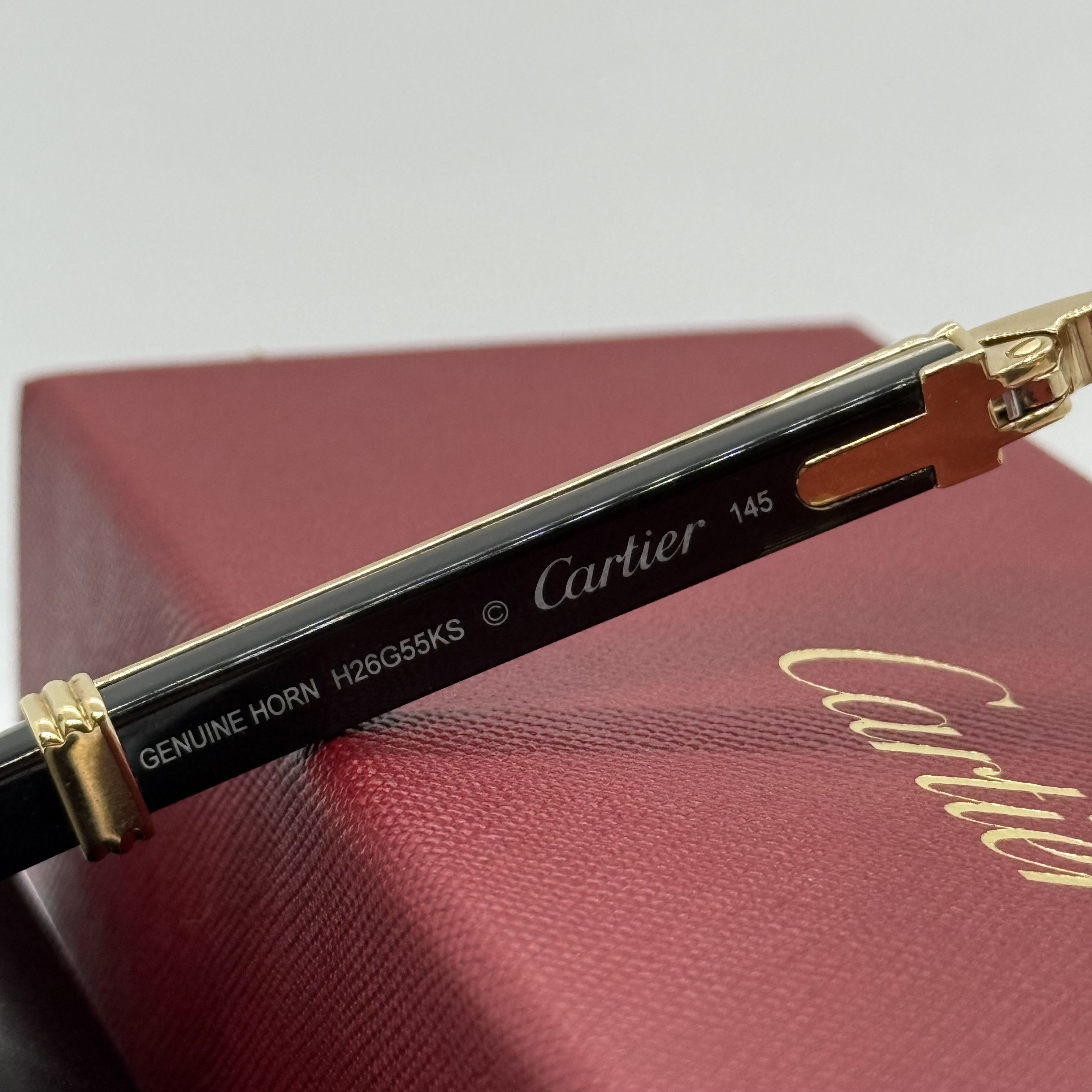 Cartier Cartier Gold Horn Glasses Size ONE SIZE - 6 Thumbnail
