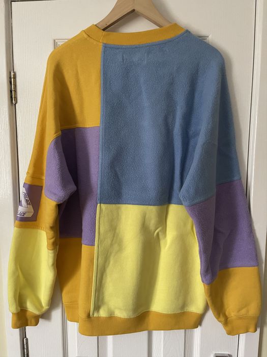 Palace 2025 patchwork crewneck