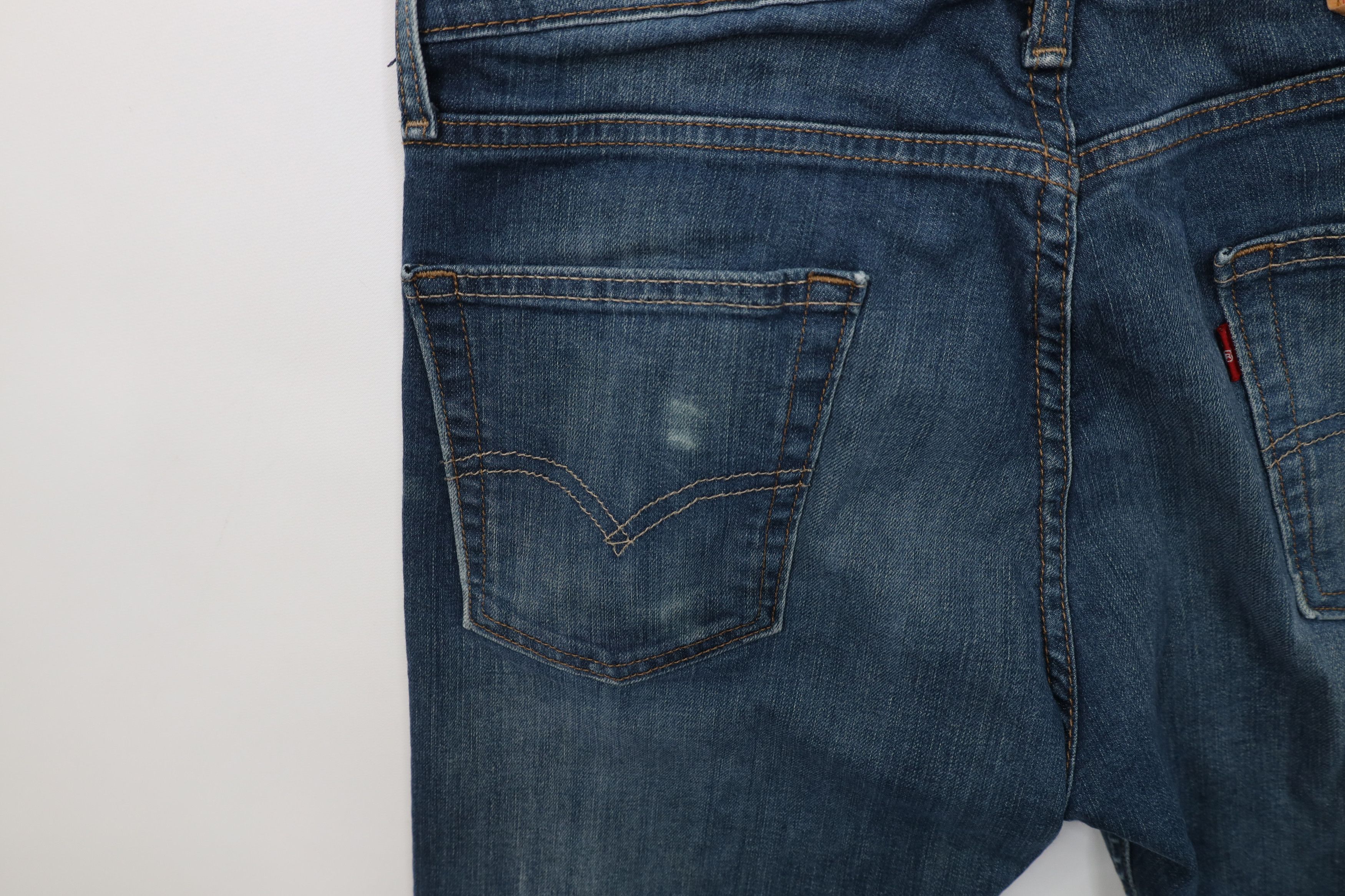 Levi's Vintage Y2K Levis 513 Straight Leg Denim Jeans Blue Stretch Size US 30 / EU 46 - 14 Thumbnail