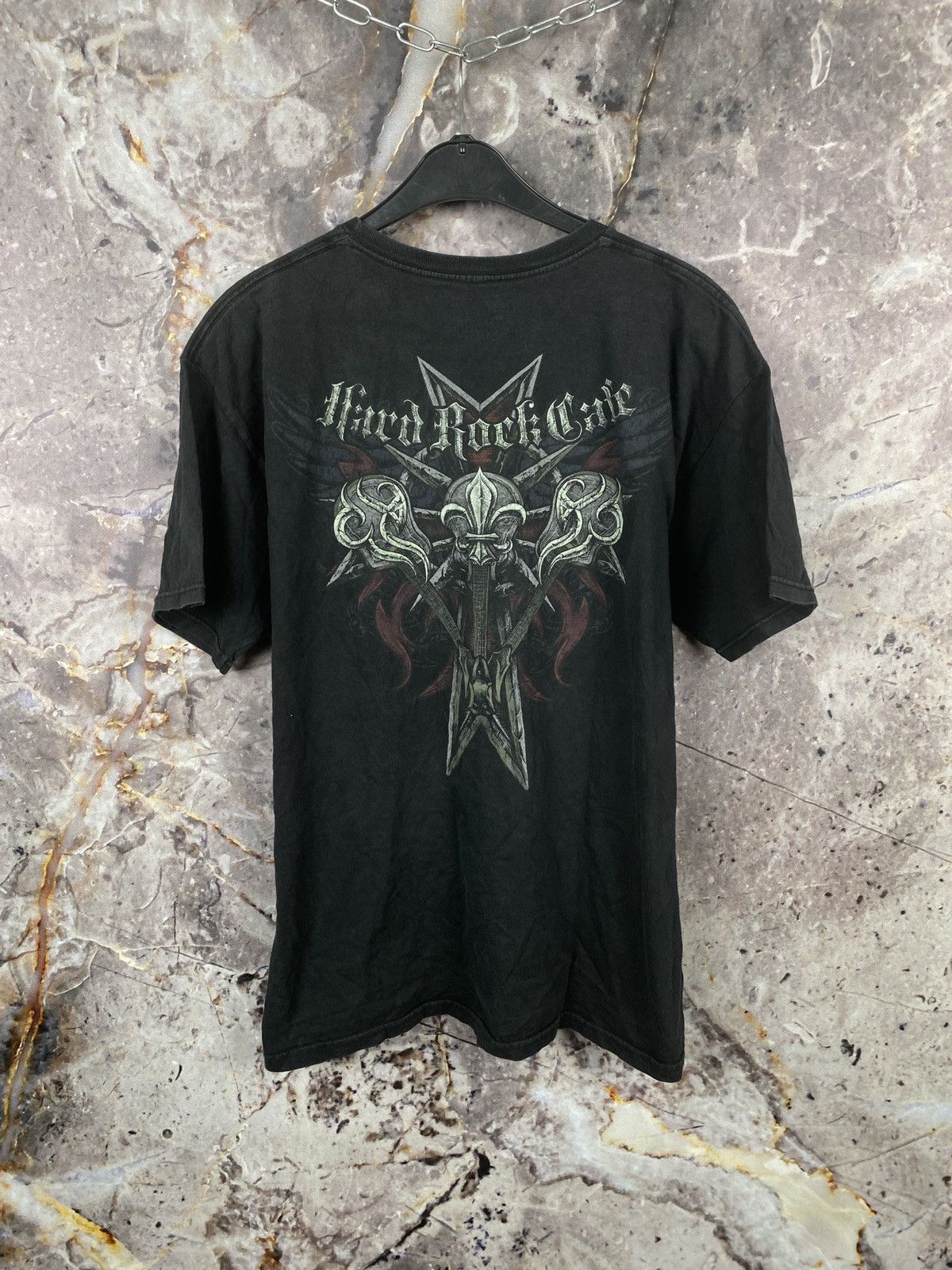 Hard Rock Cafe Men’s Hard Rock Chicago T-Shirt Streetwear Size Large Size US L / EU 52-54 / 3 - 8 Thumbnail
