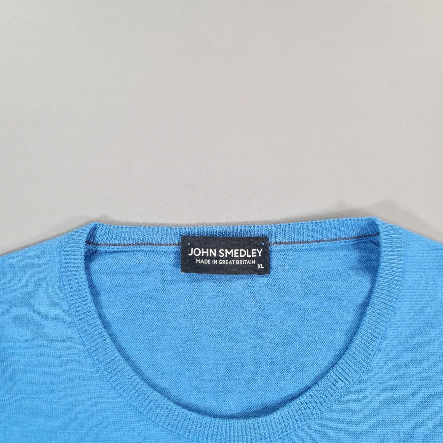 John Smedley John Smedley Jumper Blue XL 100% Wool Crew Neck Long Sleeve Pullover Mens Knit England Regular Slim? (Original says Regular) Size US XL / EU 56 / 4 - 3 Thumbnail