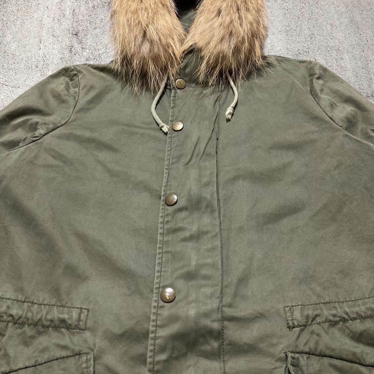 Japanese Brand 2000s Archives Japanese Parka Fur Jacket Military Green Army Size US M / EU 48-50 / 2 - 6 Thumbnail