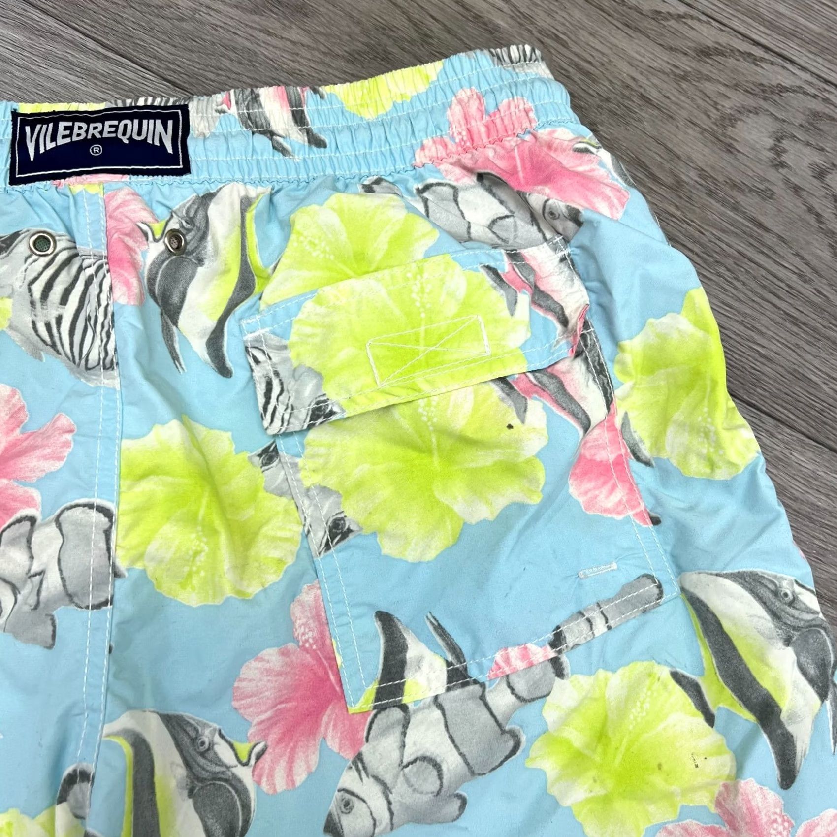Vilebrequin Vilebrequin Swim Shorts Trunks Fish Print Multicolor Size L/XL Men Shorts Swim Multicolor Fish Vilebrequin Mens Size US 33 - 6 Thumbnail