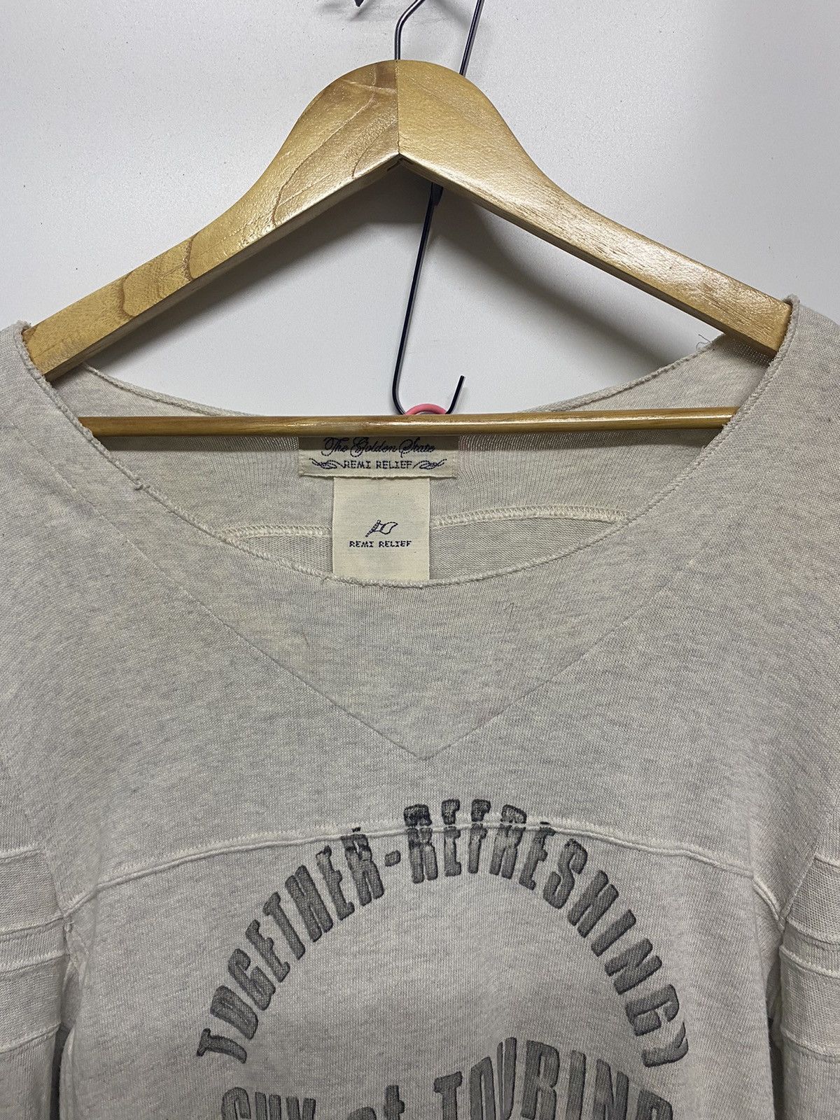 Designer × Remi Relief Vintage REMI RELIEF Shirt Long Sleeve Size L / US 10 / IT 46 - 10 Thumbnail