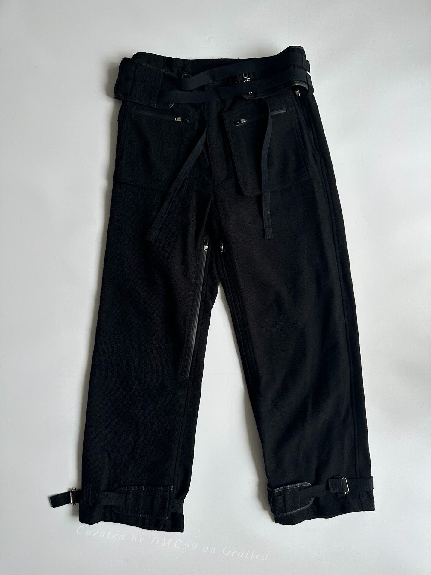 かねだ。The Soloist Deer Leather Pants Takahiromiyashita The Soloist. Rough Out Deerskin Leather Pants