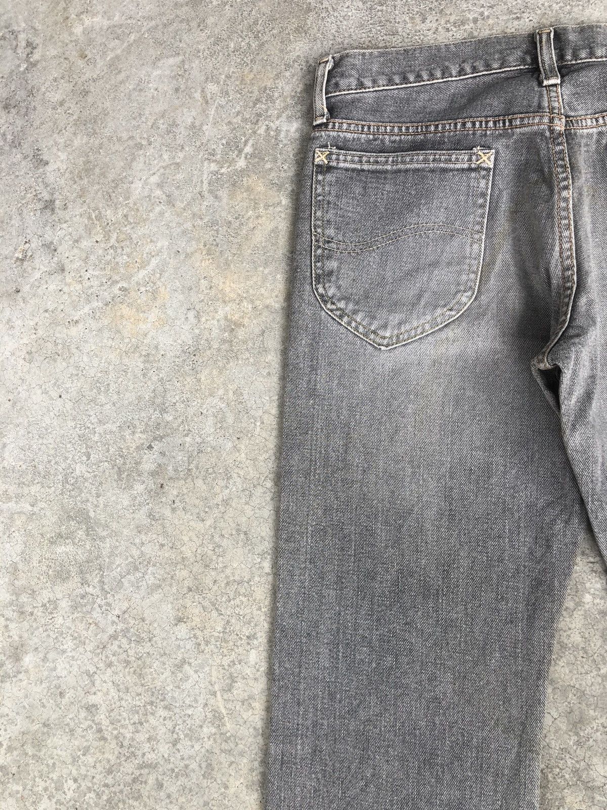 If Six Was Nine Japanese Lee Flared Jeans Distressed Jeans Size US 29 - 9 Thumbnail