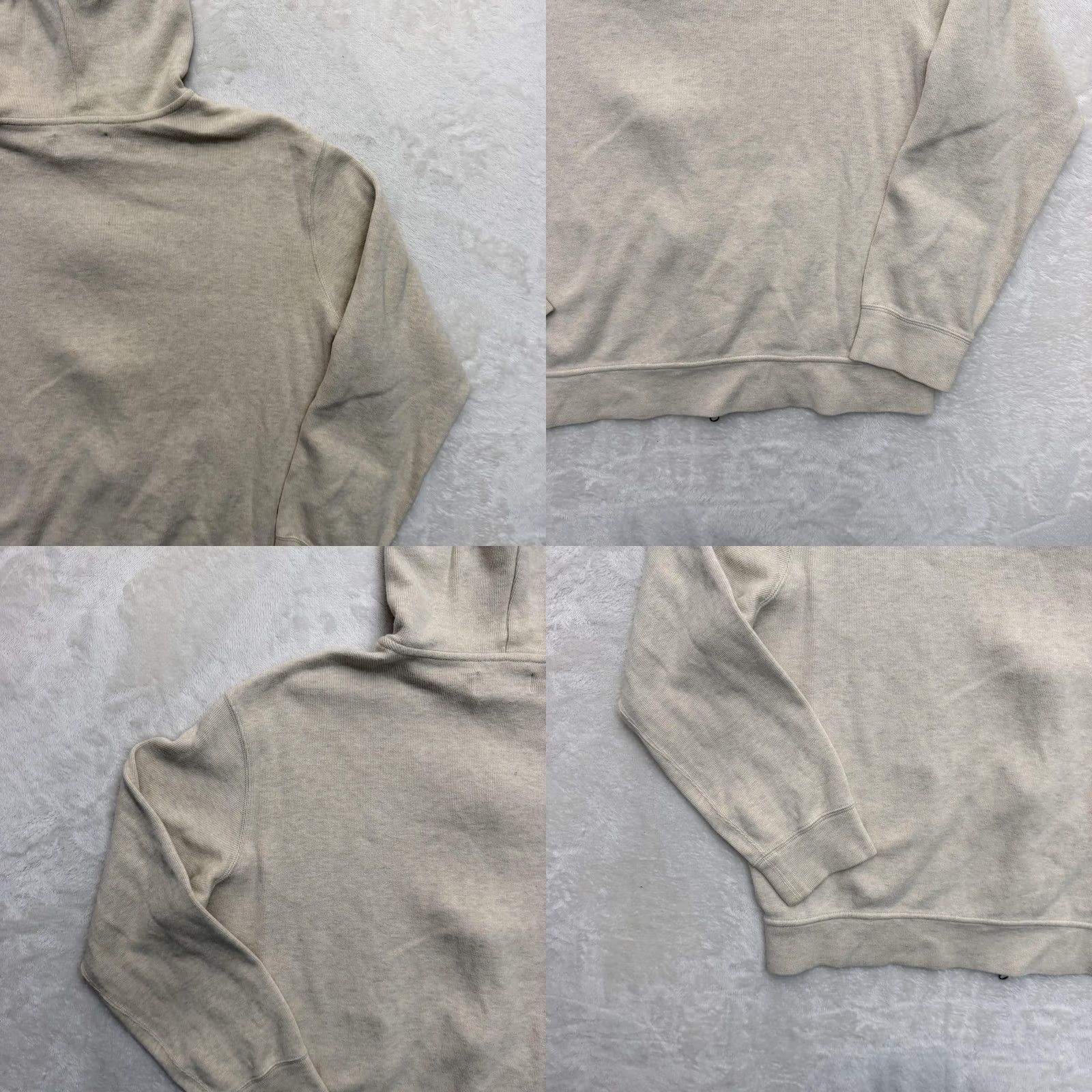 Polo Ralph Lauren Polo Ralph Lauren Hoodie Jacket Mens 2XL Beige Full Zip Fleece Pony Sweatshirt Size US XXL / EU 58 / 5 - 9 Thumbnail