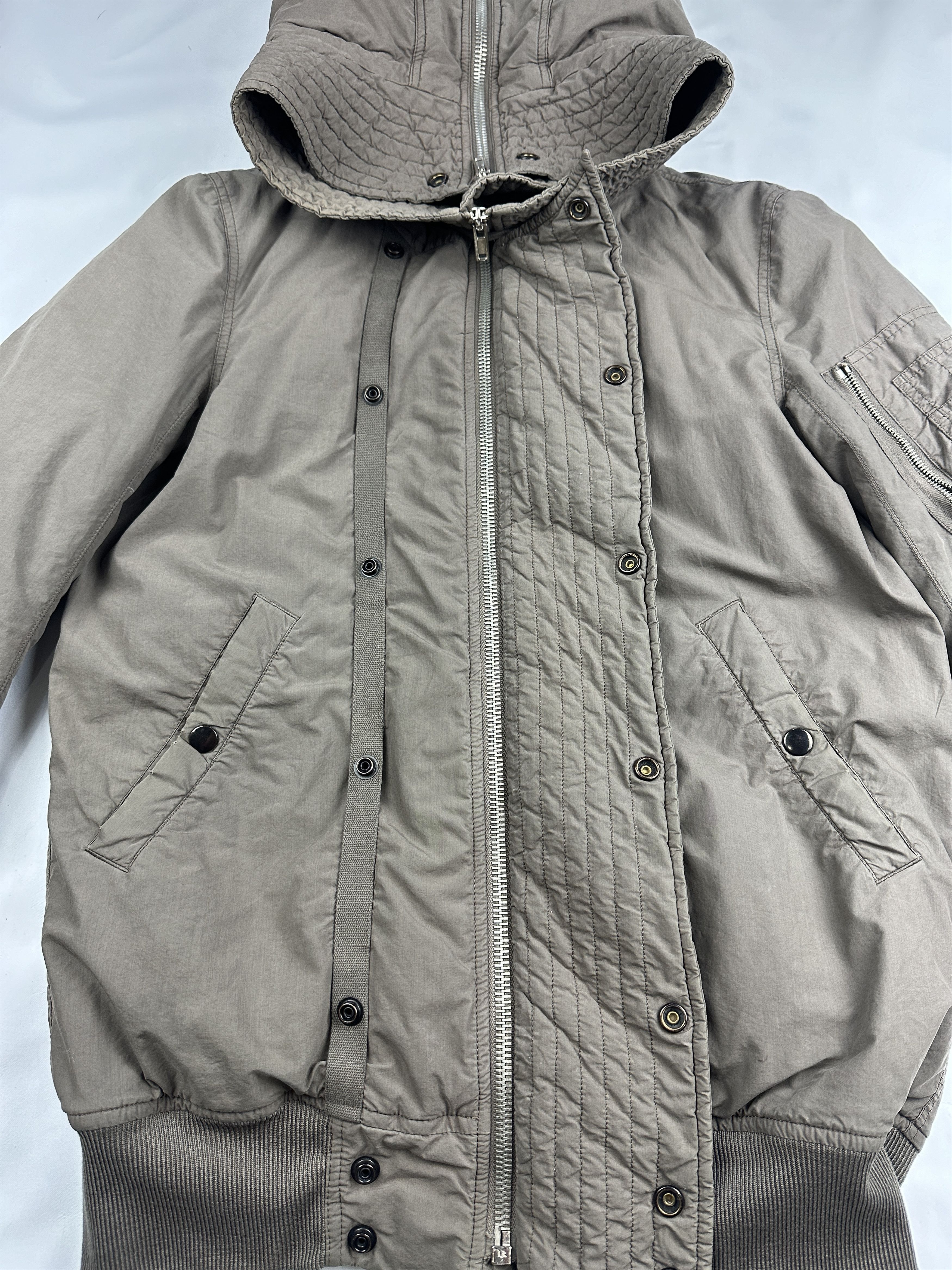 Rick Owens Exploder Hooded bomber Size US S / EU 44-46 / 1 - 4 Thumbnail