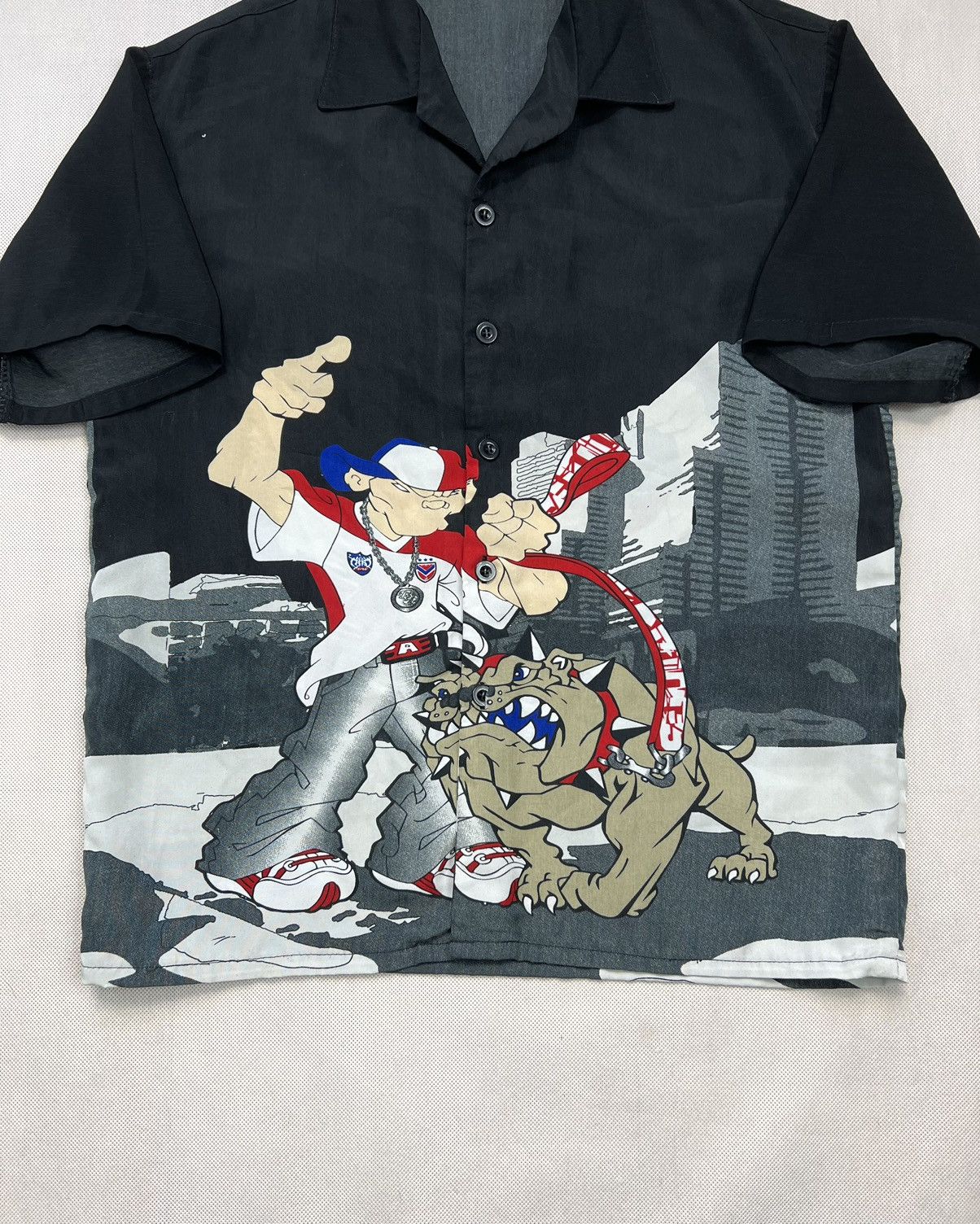 Vintage Rare Shirt K's Dee Fashion Hip Hop Rap Printed Vintage Dog Size US M / EU 48-50 / 2 - 3 Thumbnail