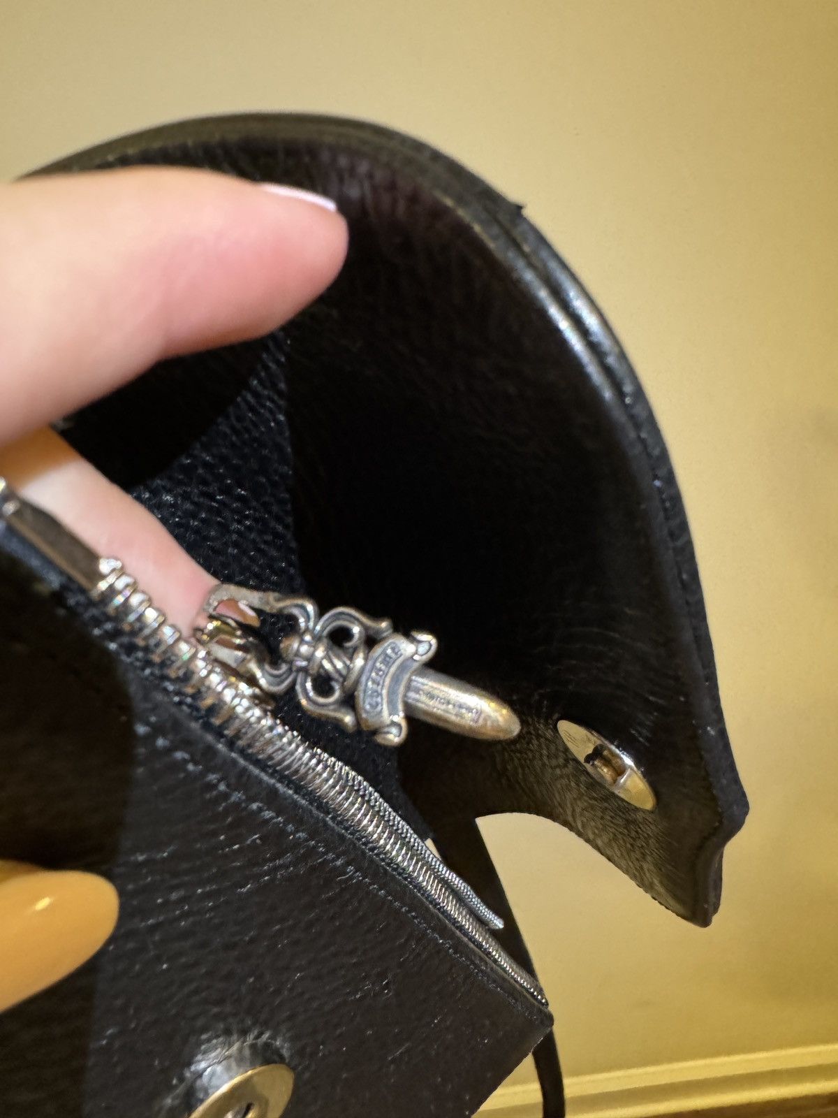 Chrome Hearts Chrome Hearts Doc Adams Cross Dagger Logo Handle Crossbody Size ONE SIZE - 12 Thumbnail