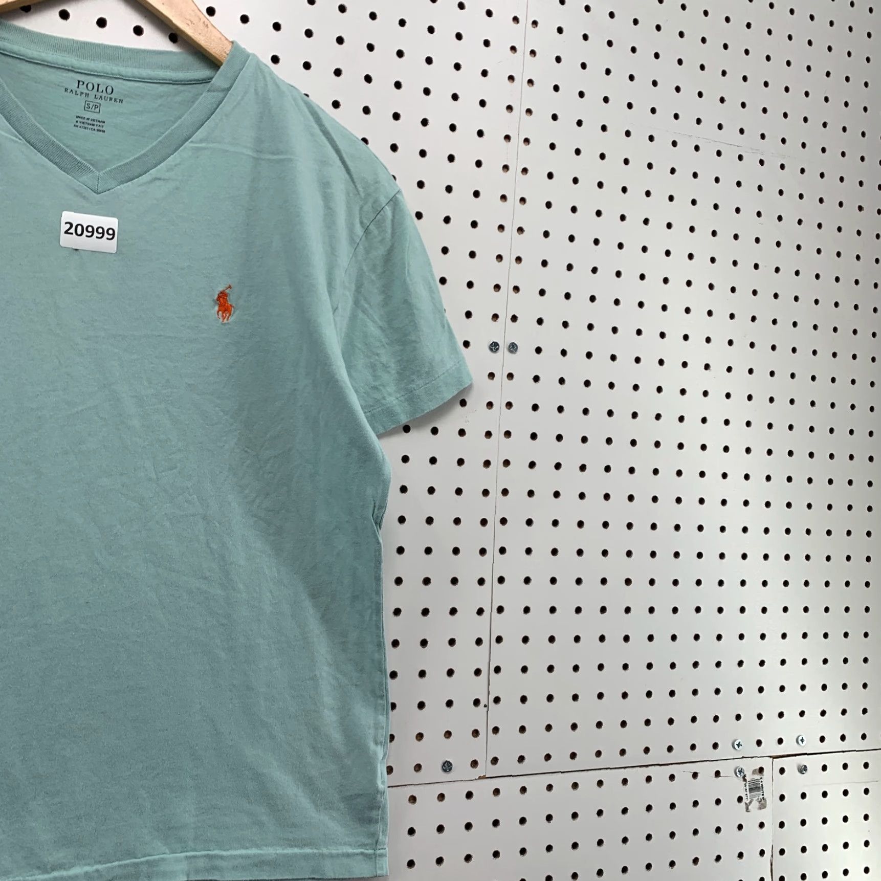 Polo Ralph Lauren VINTAGE Polo Ralph Lauren Shirt V-Neck Short Sleeve Green Small Preppy Mens Size US S / EU 44-46 / 1 - 4 Thumbnail