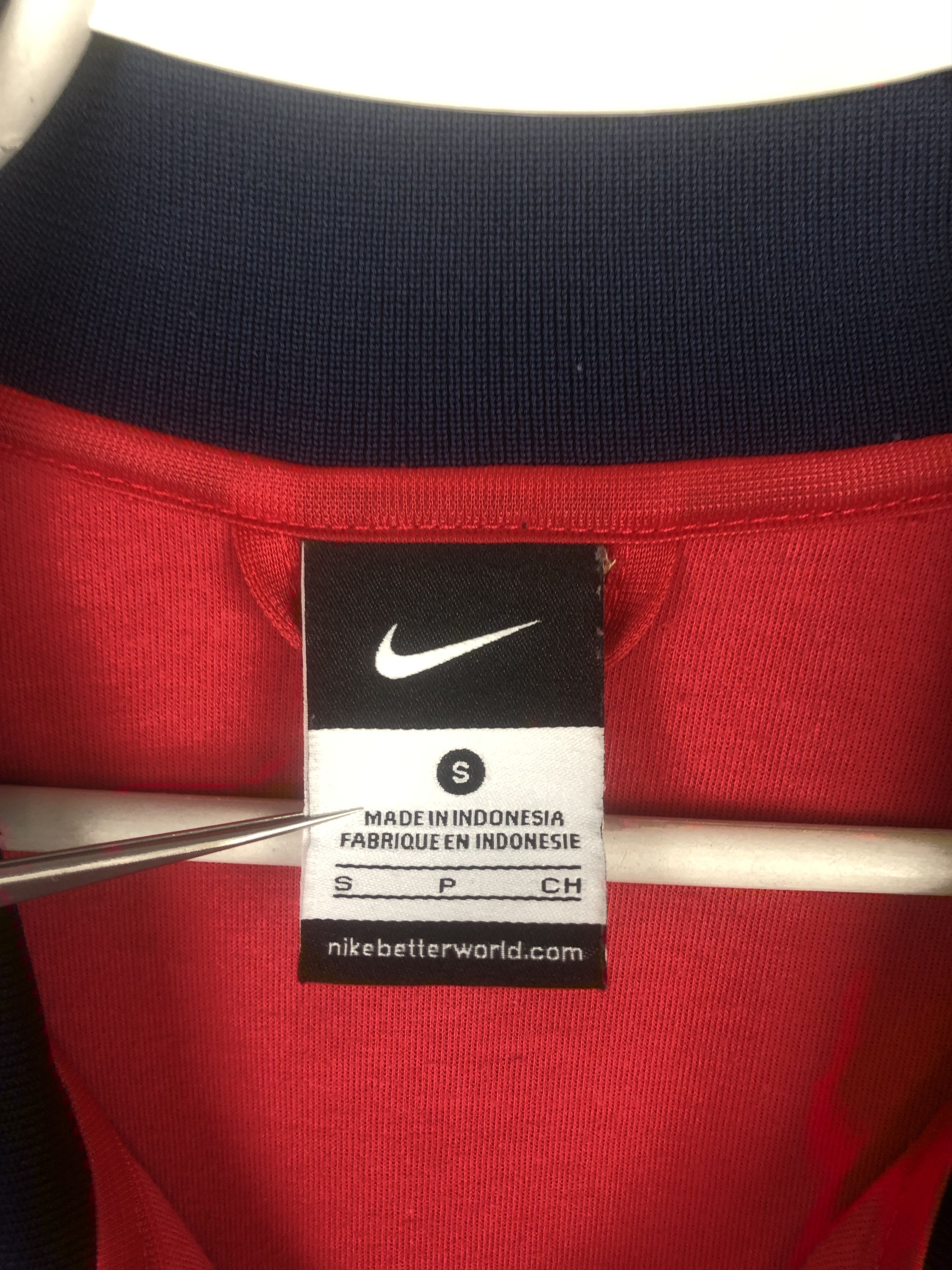 Nike Arsenal Nike Football Jacket Soccer Track Top Mens Zip Red Size US S / EU 44-46 / 1 - 3 Thumbnail