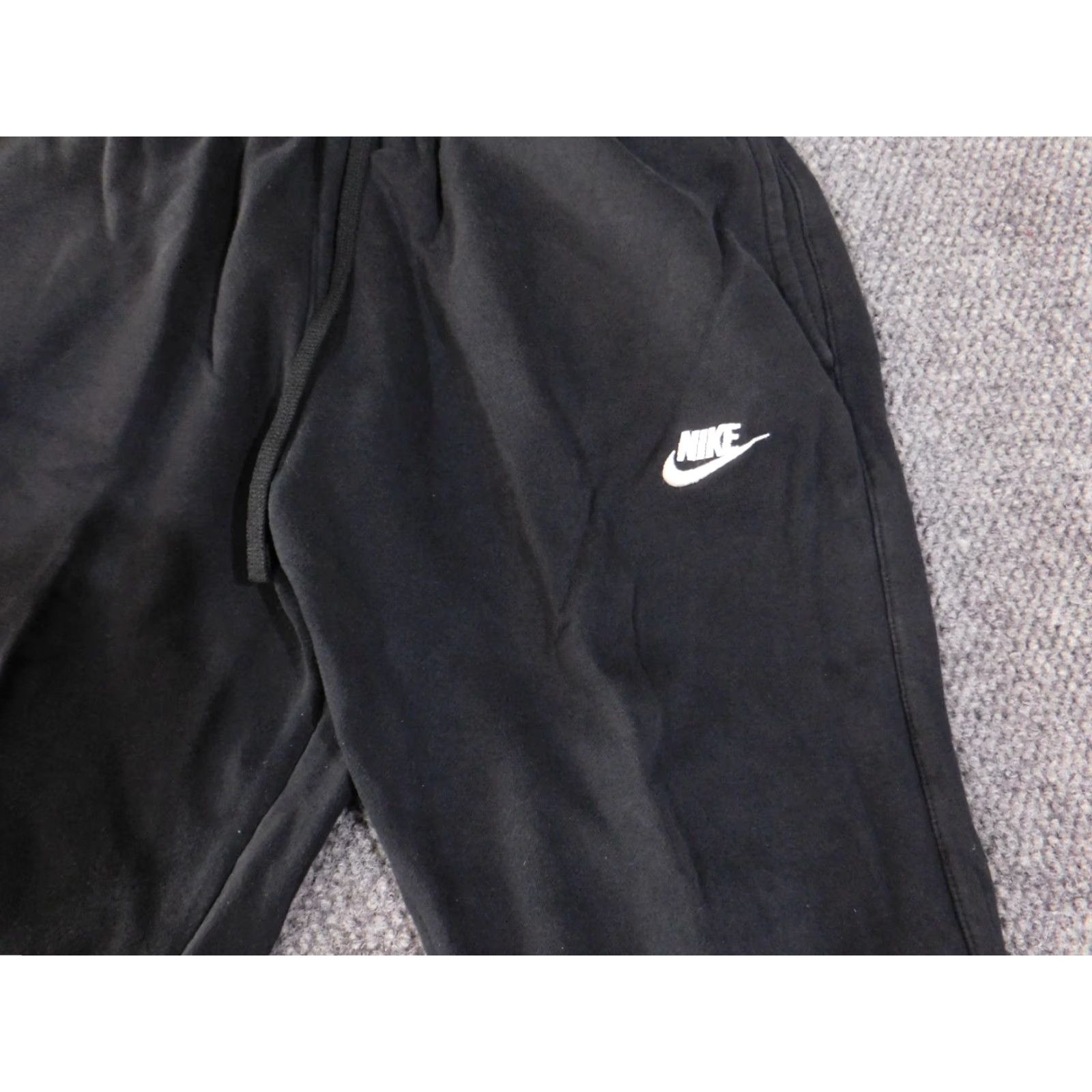 Nike Nike Sweatpants Mens XL Black Fleece Joggers Athletic Swoosh Size US 36 / EU 52 - 3 Thumbnail