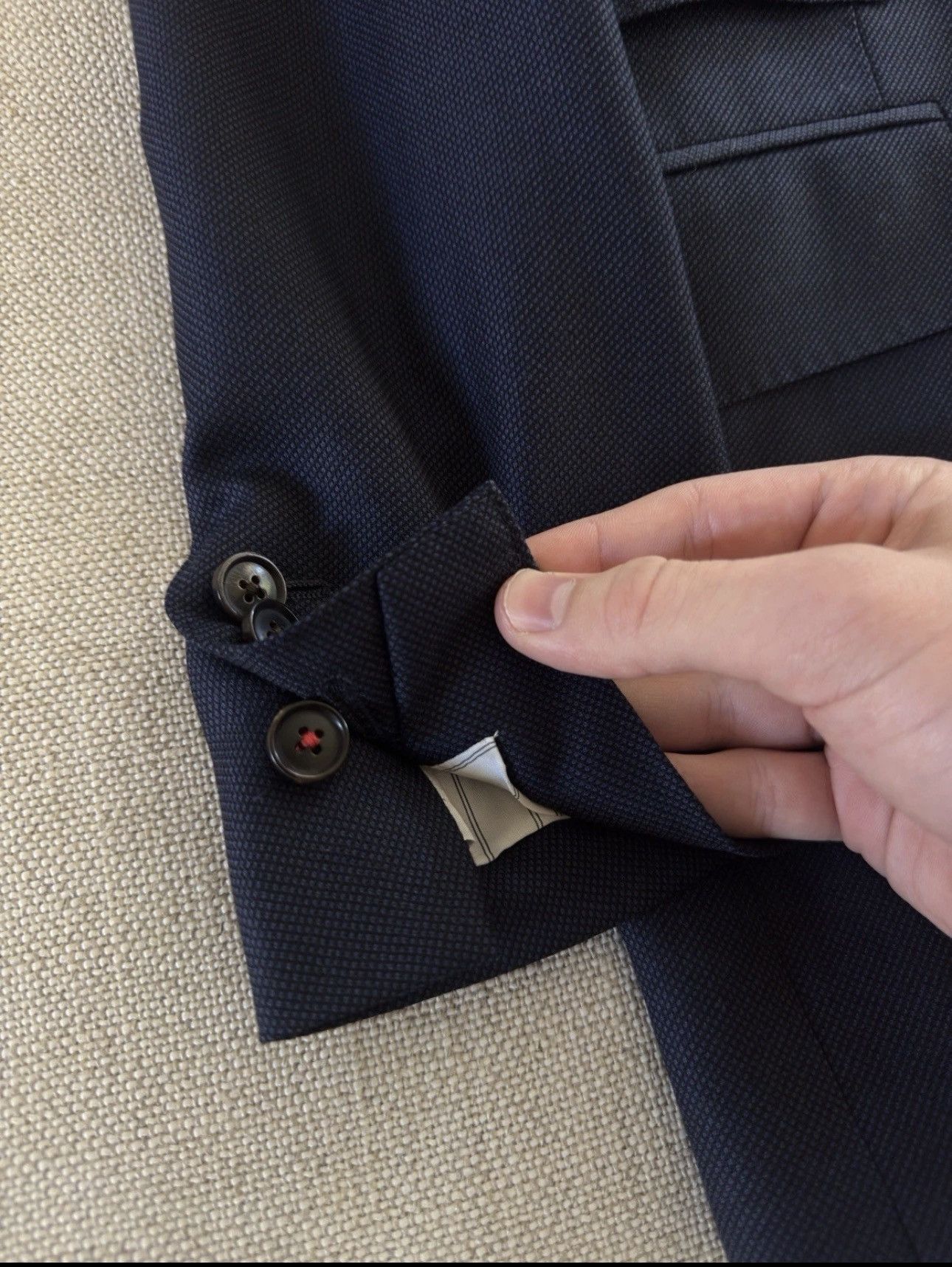 Suitsupply SUITSUPPLY x Vitale Barberis Canonico Wool Sienna Suit Size 34R - 6 Thumbnail