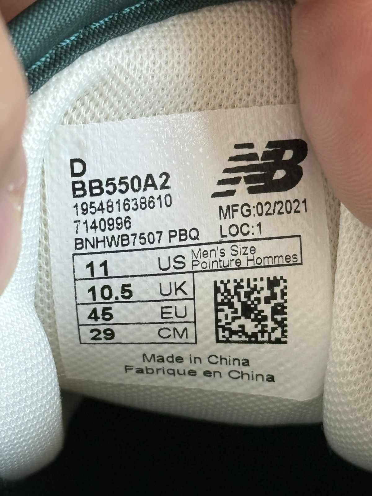 Aime Leon Dore × New Balance Aimé Leon Dore x 550 'Green Yellow' size 11 Size US 11 / EU 44 - 8 Thumbnail