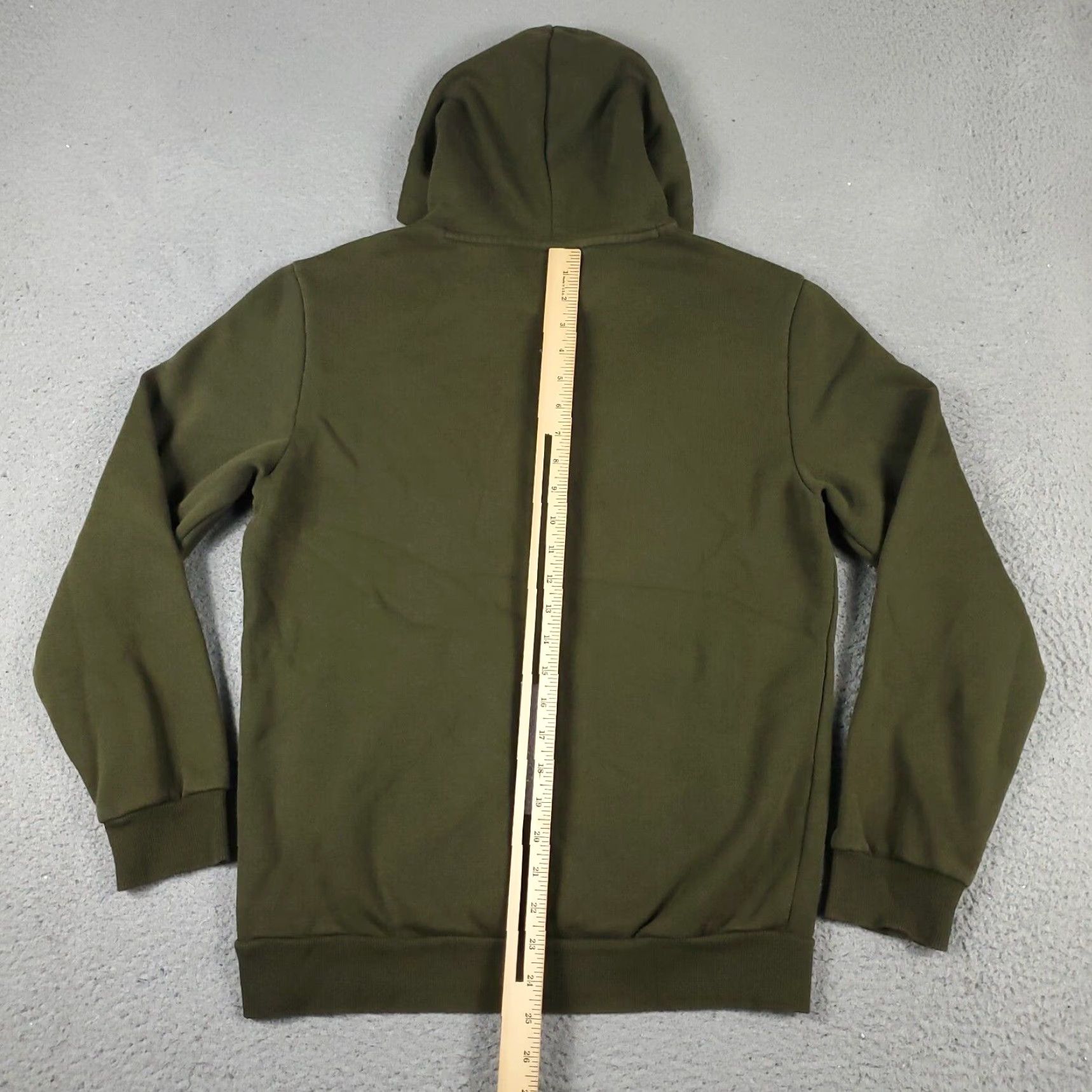 Puma PUMA Hoodie Mens Small Green Casual Pullover Sweatshirt Size US S / EU 44-46 / 1 - 7 Thumbnail