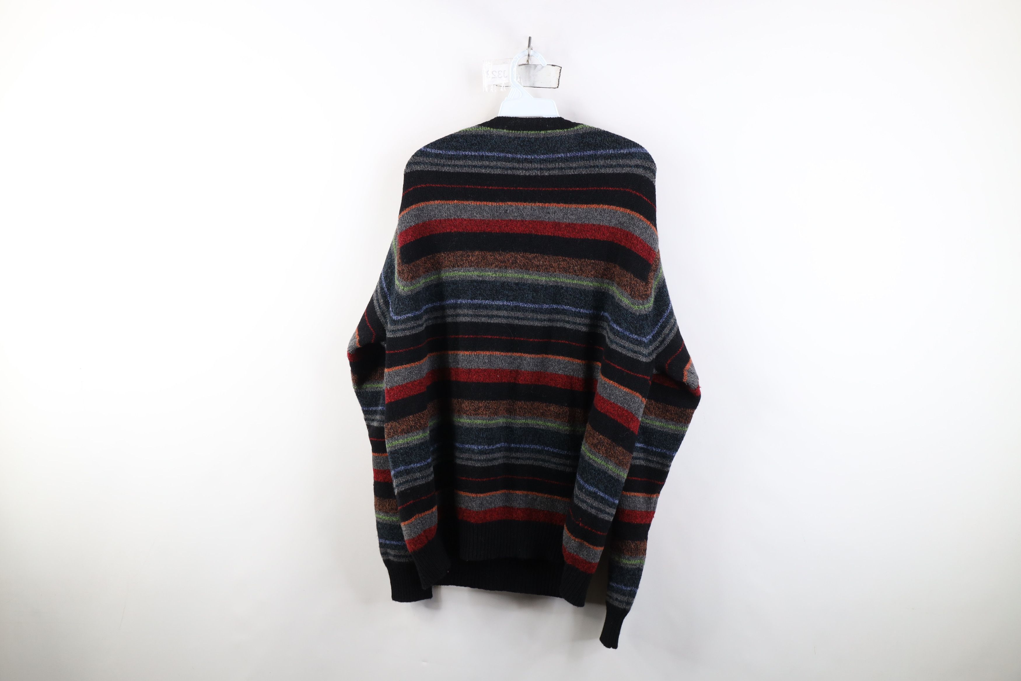 Vintage Vintage 90s Streetwear Lambswool Knit Crewneck Sweater Size US L / EU 52-54 / 3 - 7 Thumbnail