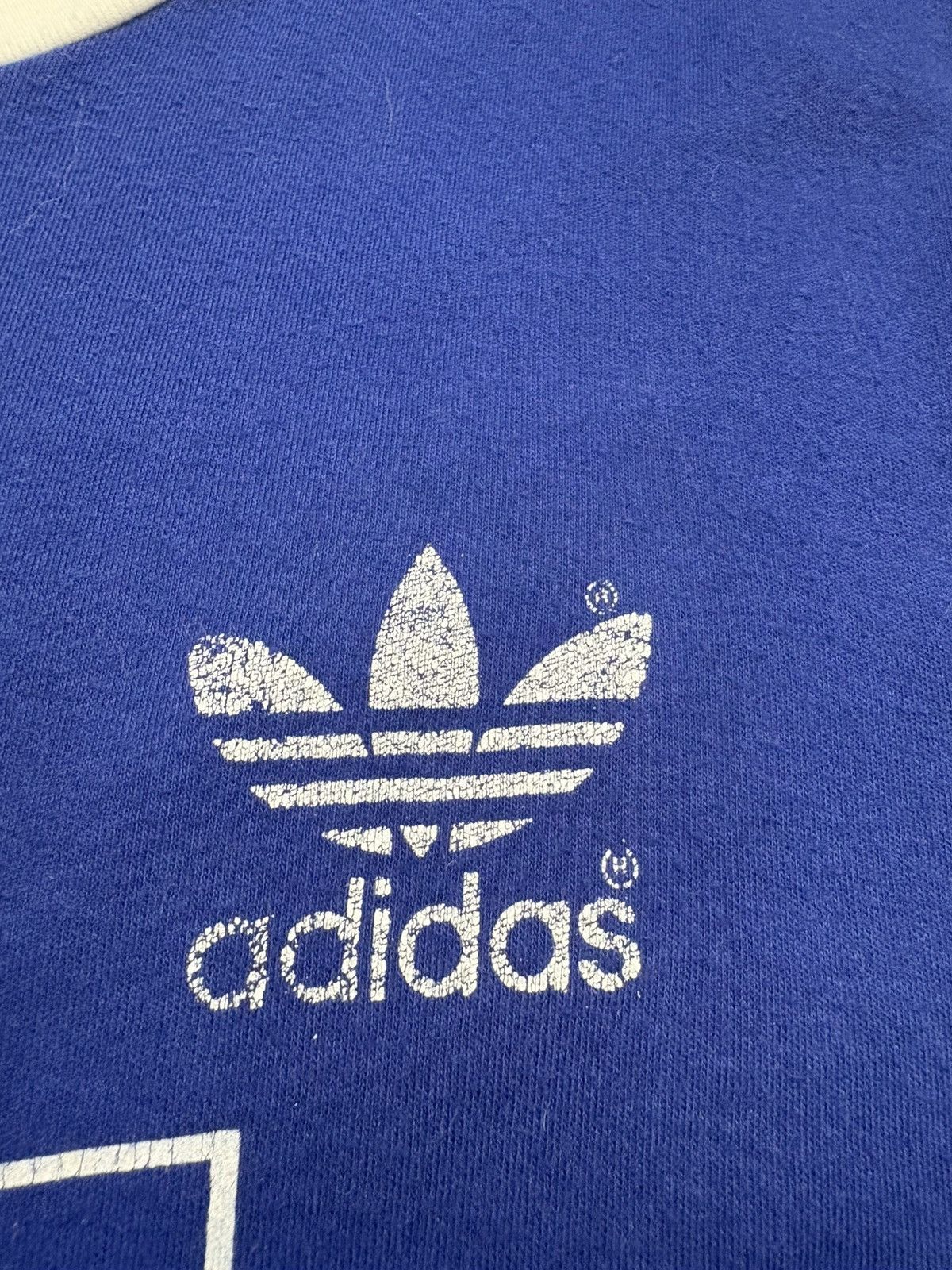 Adidas Vintage Adidas Munchen Stadtlauf 1986 Ringer T Shirt 80s M Size US M / EU 48-50 / 2 - 7 Thumbnail
