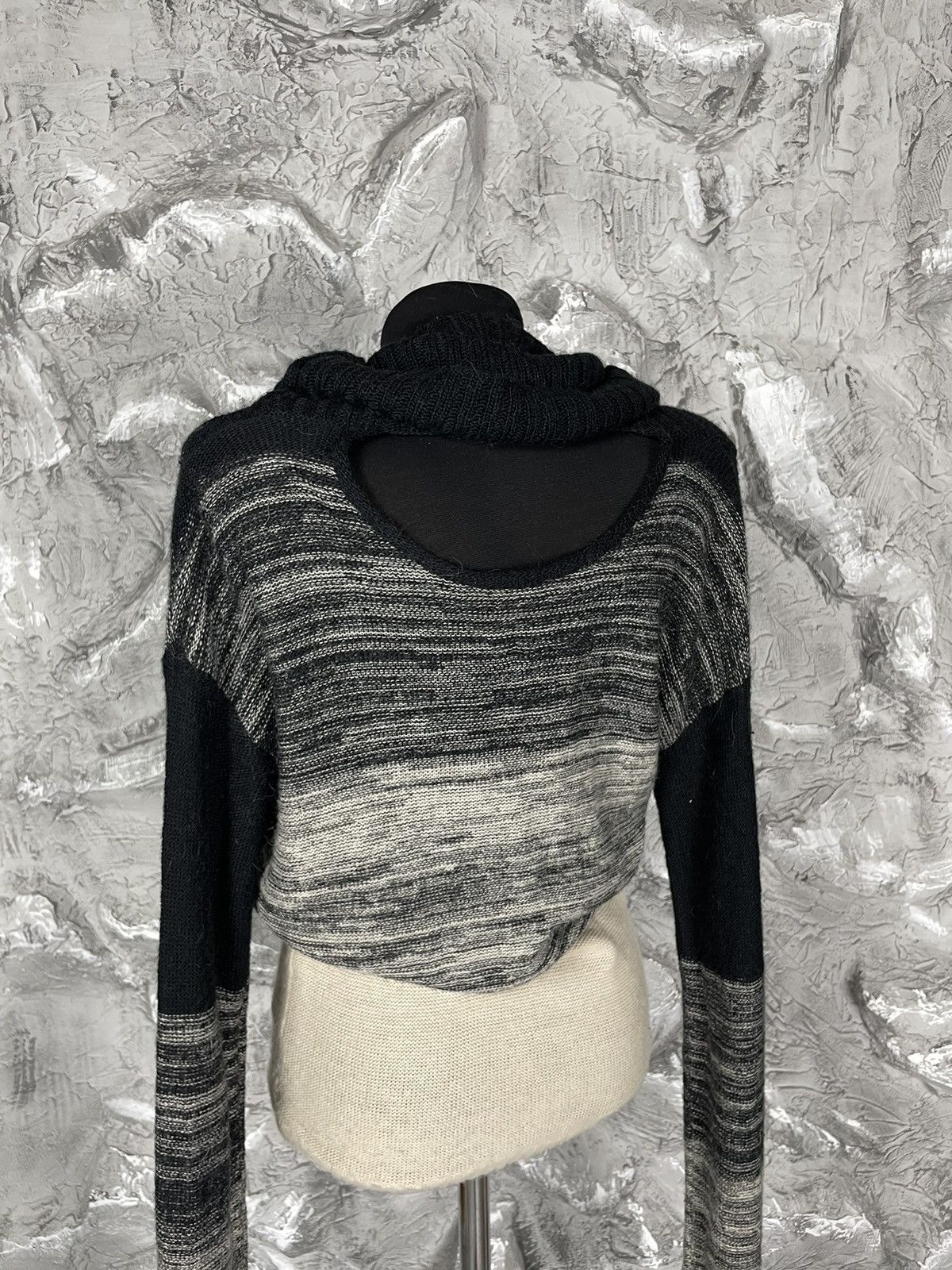 Designer × Diesel Diesel Y2K Double Neck Sweater Maison Margiela Style Size S / US 4 / IT 40 - 5 Thumbnail