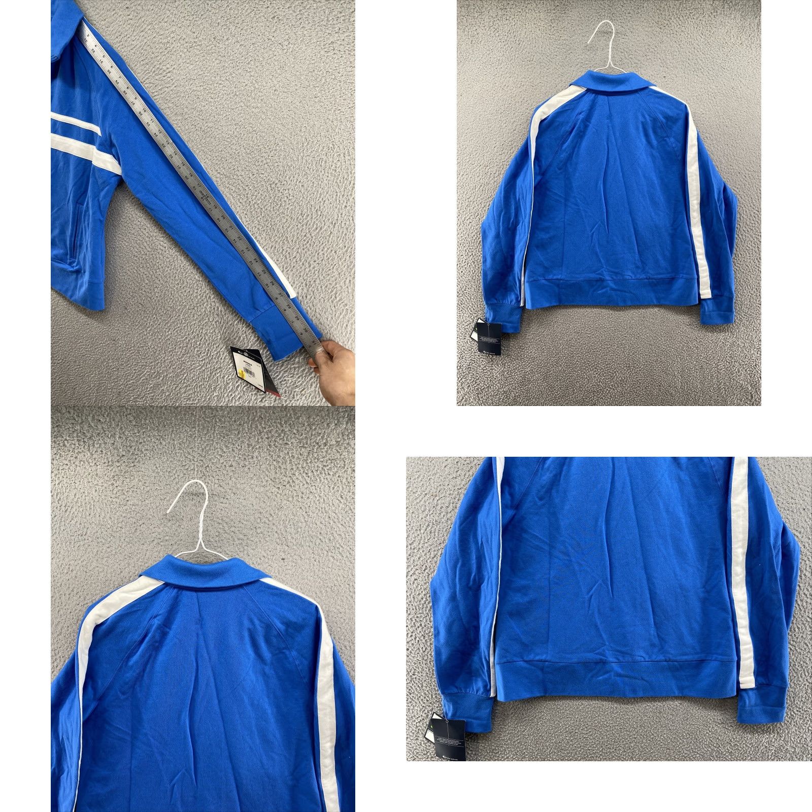Tek Gear Tek Gear Full Zip Active Blue Jacket Women’s Large NEW Size L / US 10 / IT 46 - 8 Thumbnail