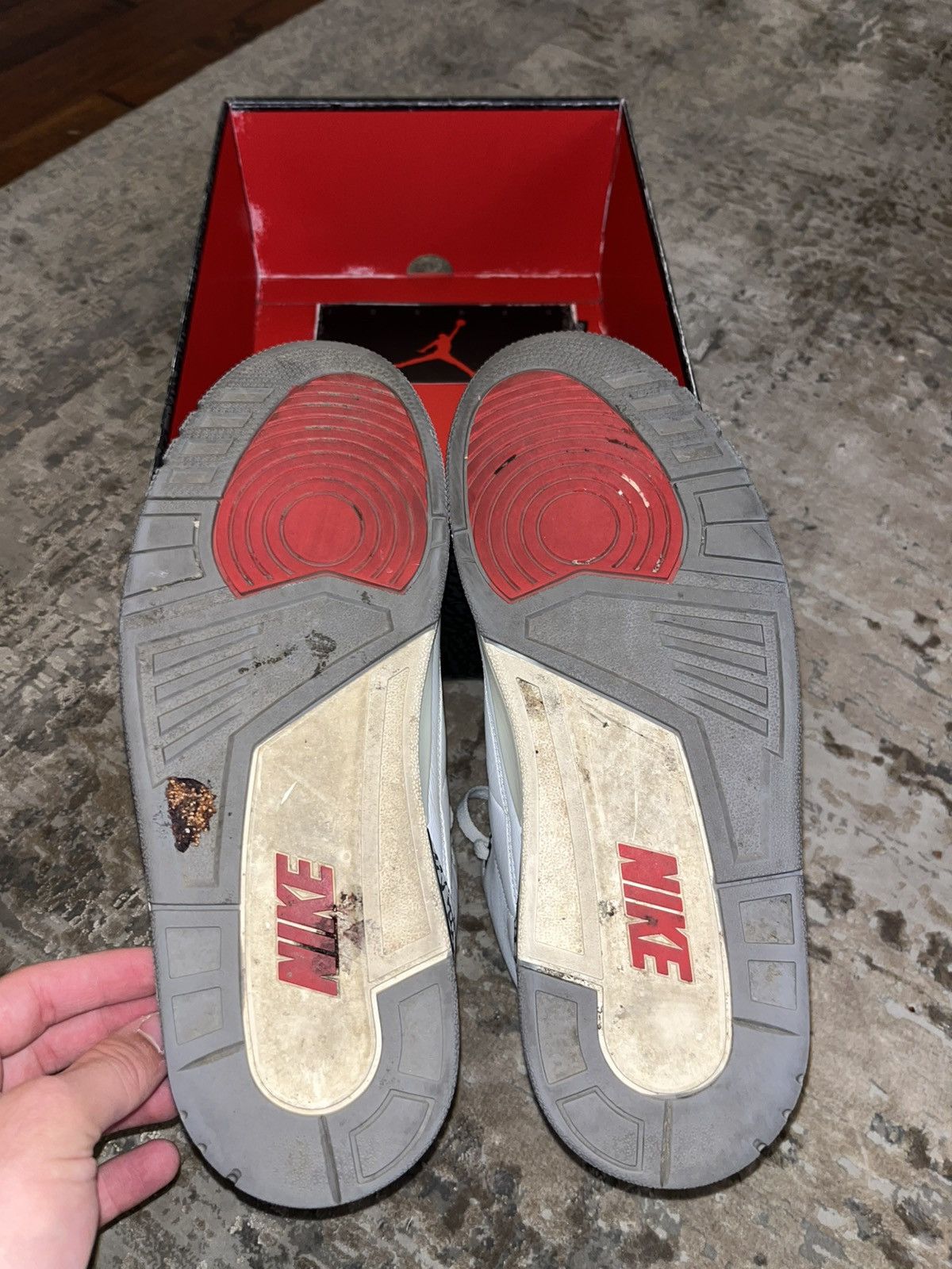 Jordan Brand Air Jordan 3 Retro 'White Cement Reimagined' 2023 Size US 10 / EU 43 - 9 Thumbnail