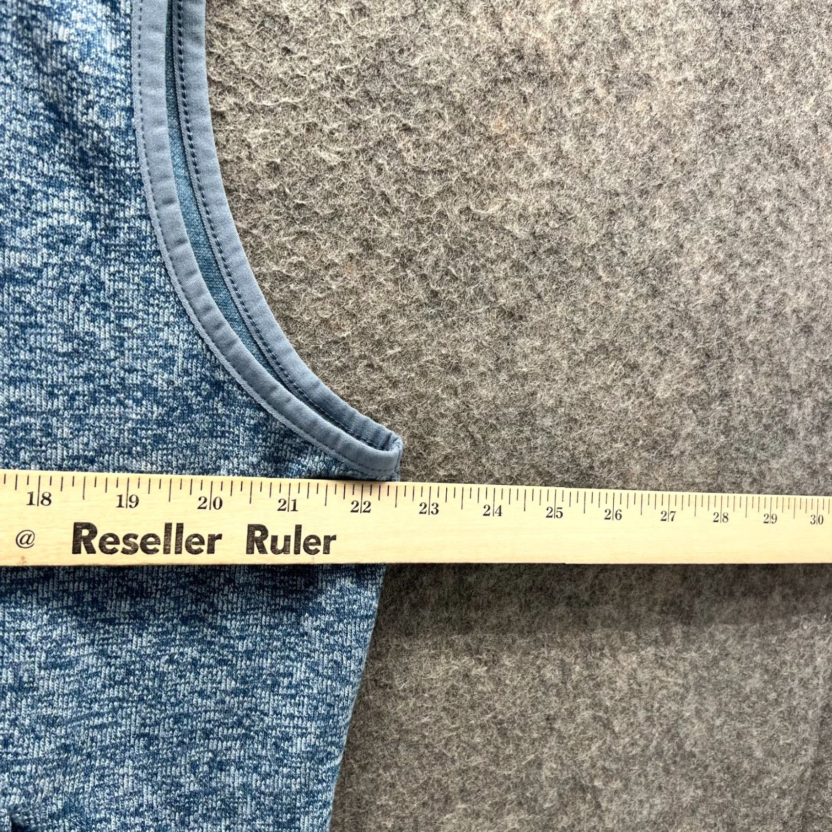 Robert Graham Robert Graham Vest Men Large Blue Full Zip Sleeveless Mock Neck Casual Sweater Layering Vest - Regular Fit - Blue - L - Men Size US L / EU 52-54 / 3 - 5 Thumbnail