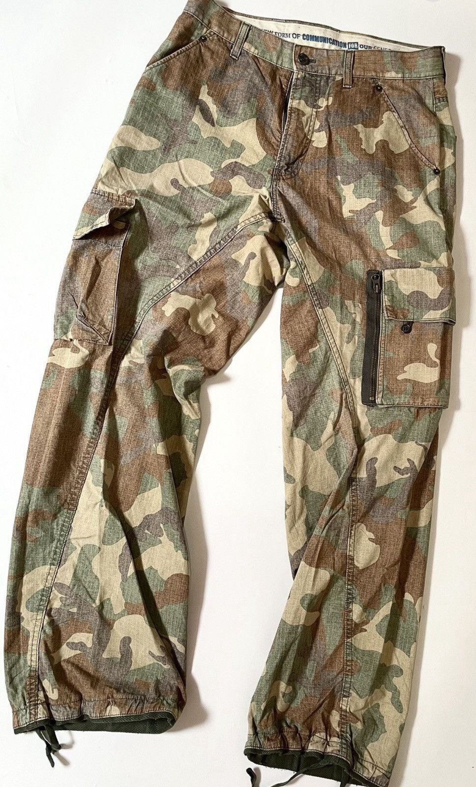 PPFM Vintage ppfm military cargo trousers Size US 30 / EU 46 - 6 Thumbnail