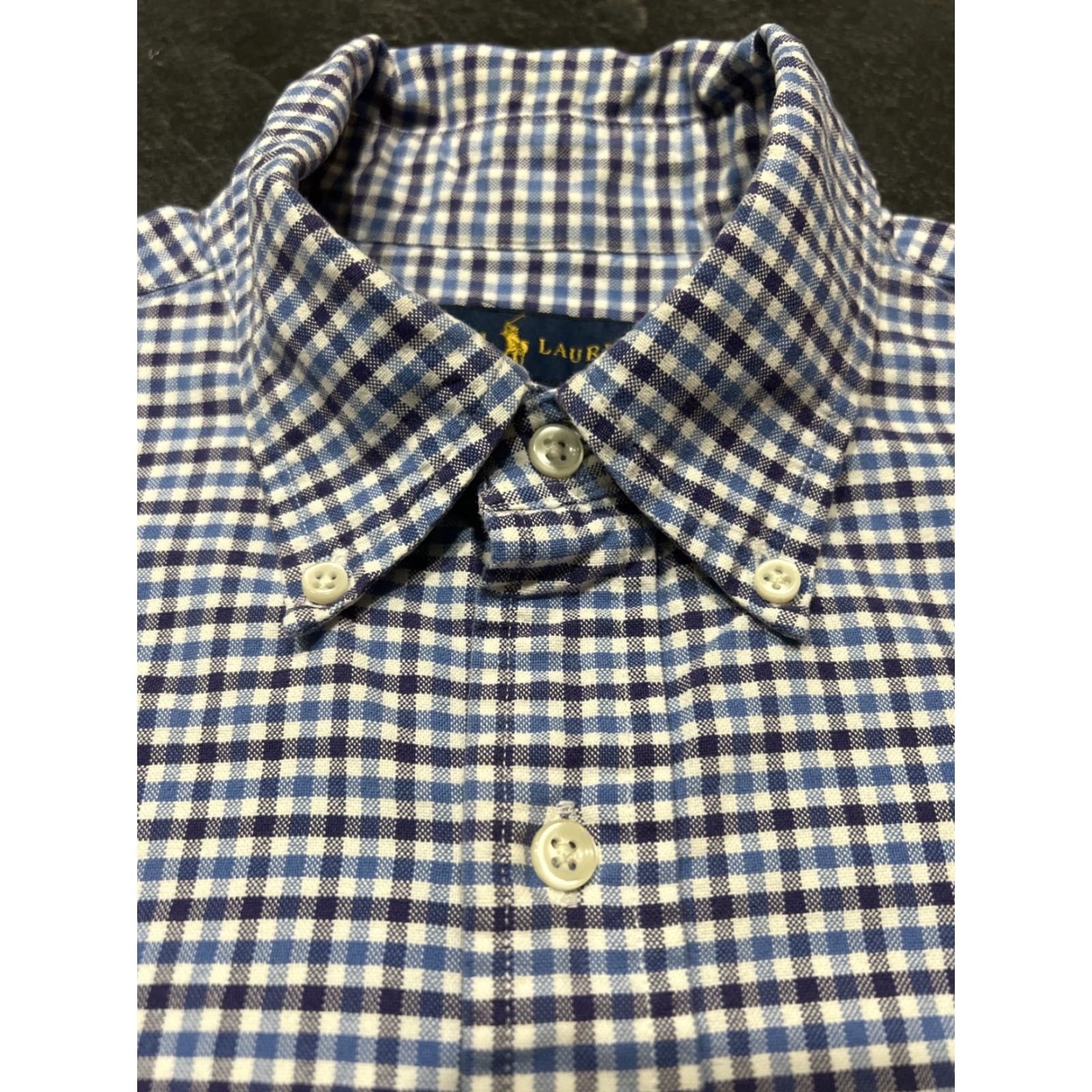Ralph Lauren RALPH LAUREN Shirt Men’s Medium Blue Plaid Button-Up Long Sleeve Classic Preppy Size US M / EU 48-50 / 2 - 6 Thumbnail