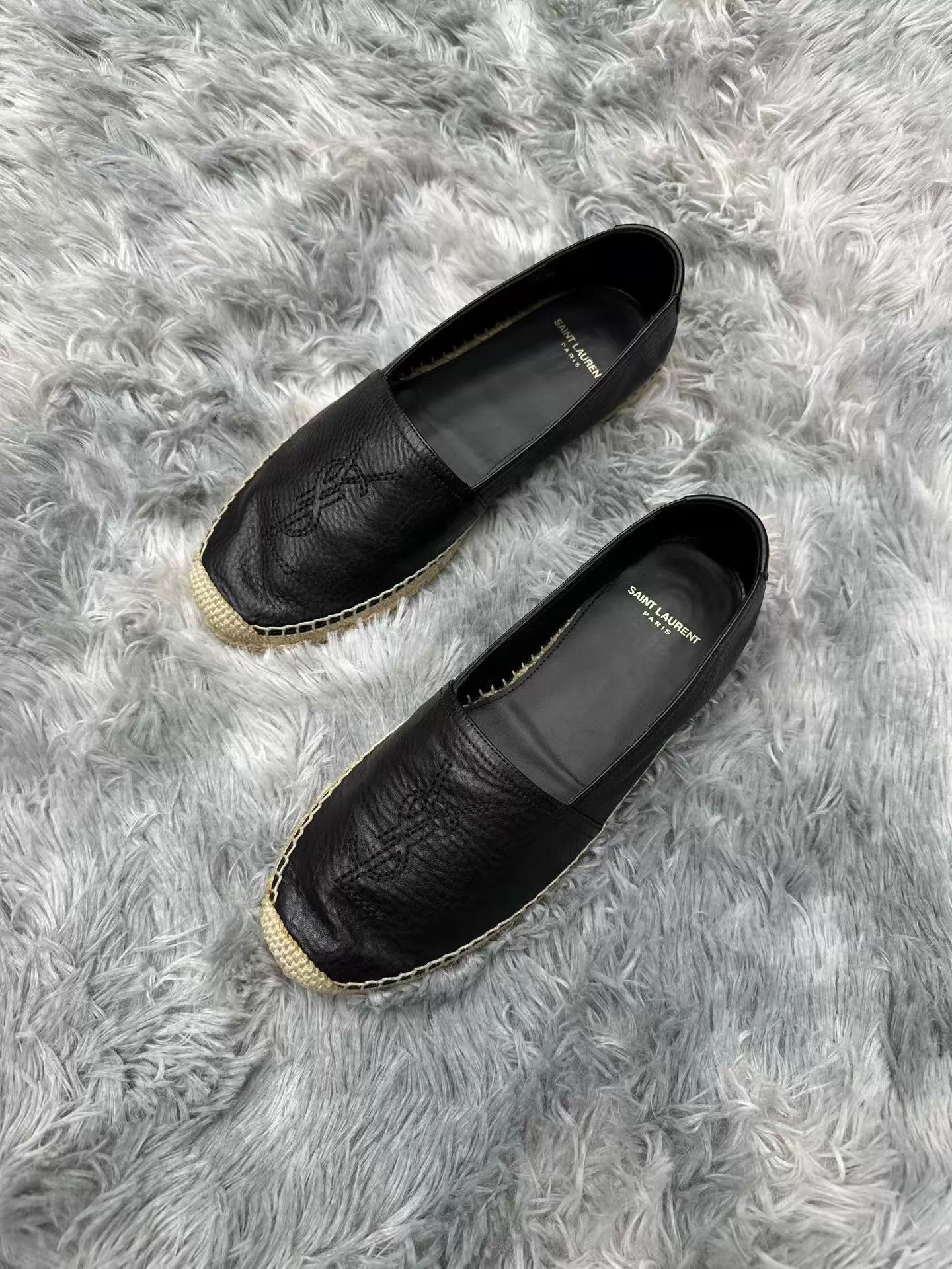 Yves Saint Laurent YSL Fisherman Shoes 39 (Worn 1, New, Original Box) Size US 8.5 / IT 38.5 - 1 Thumbnail