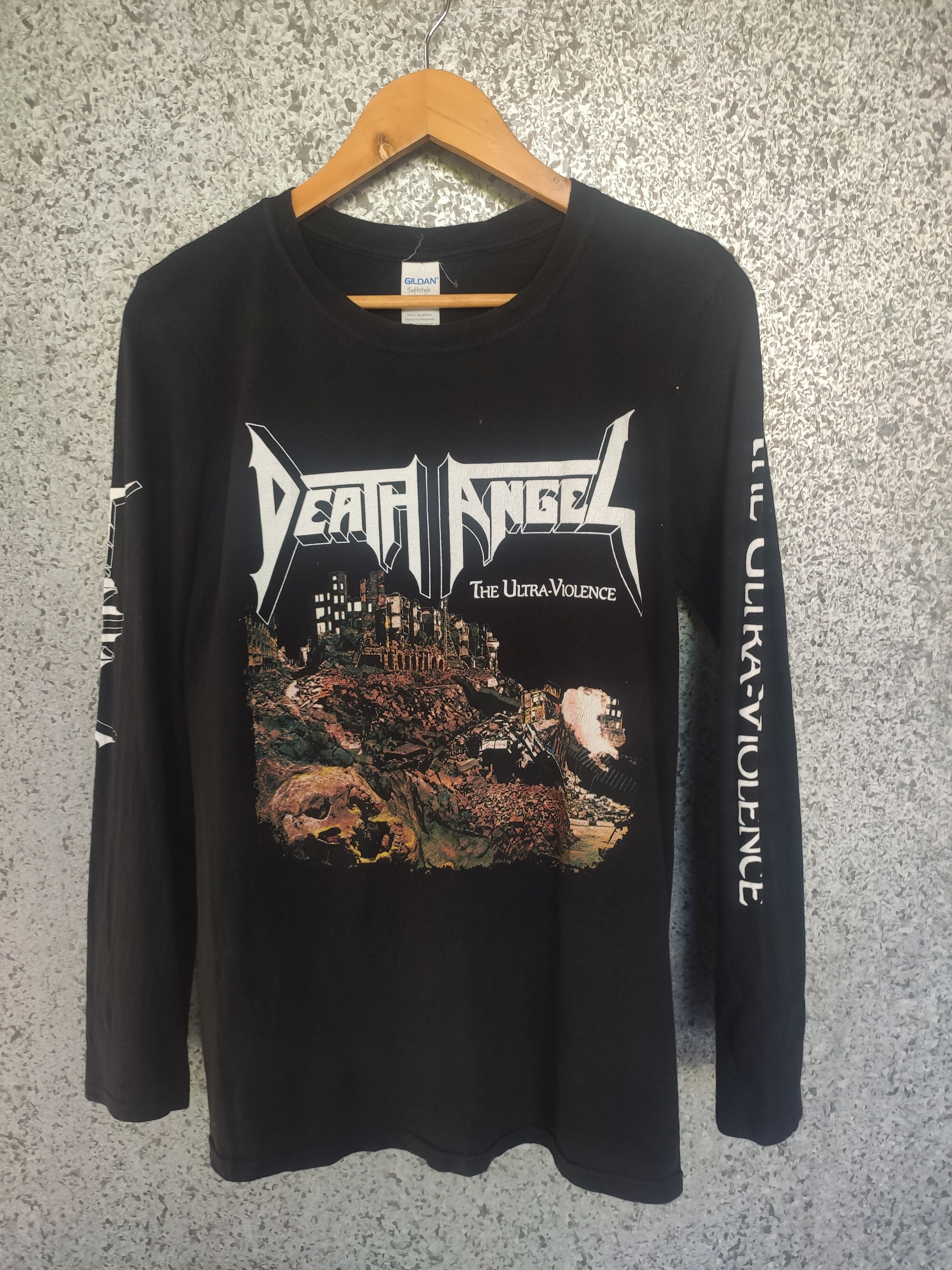 Band Tees 🔥 Death Angel t shirt long sleeve American thrash metal Size US S / EU 44-46 / 1 - 1 Thumbnail