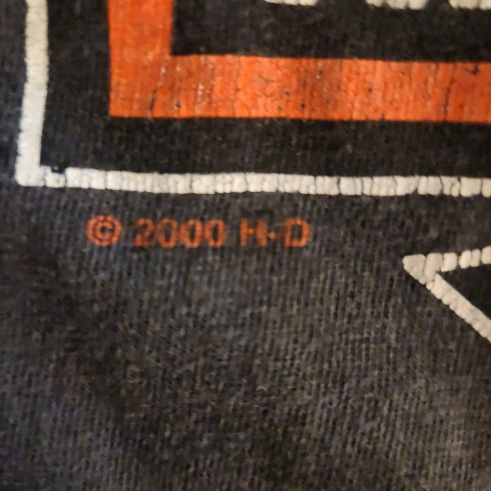 Harley Davidson VINTAGE Harley-Davidson T-Shirt Tee Mens 2XL Black Ohio United States Motor­cycle Short Sleeve Crew Neck Knit Cotton Regular Man Mens Size US XXL / EU 58 / 5 - 5 Thumbnail