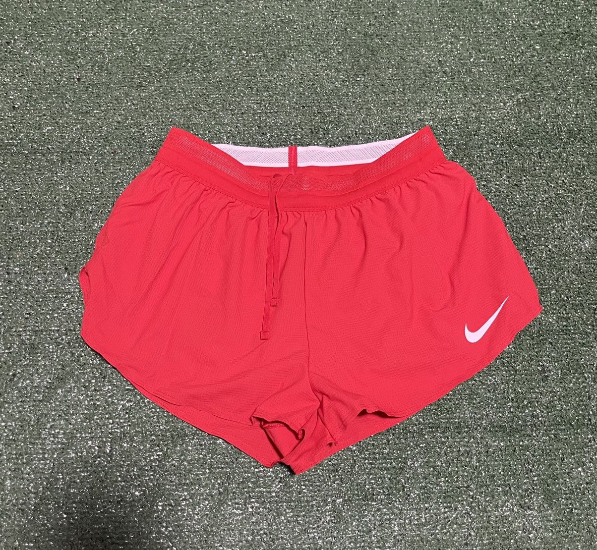 Nike Nike Pro Elite 2" Brief-Lined Running Shorts Red Men Med Size US 30 / EU 46 - 1 Thumbnail