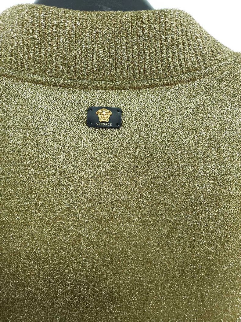 Versace Versace Gold silk crown jacket Size US XXL / EU 58 / 5 - 3 Thumbnail