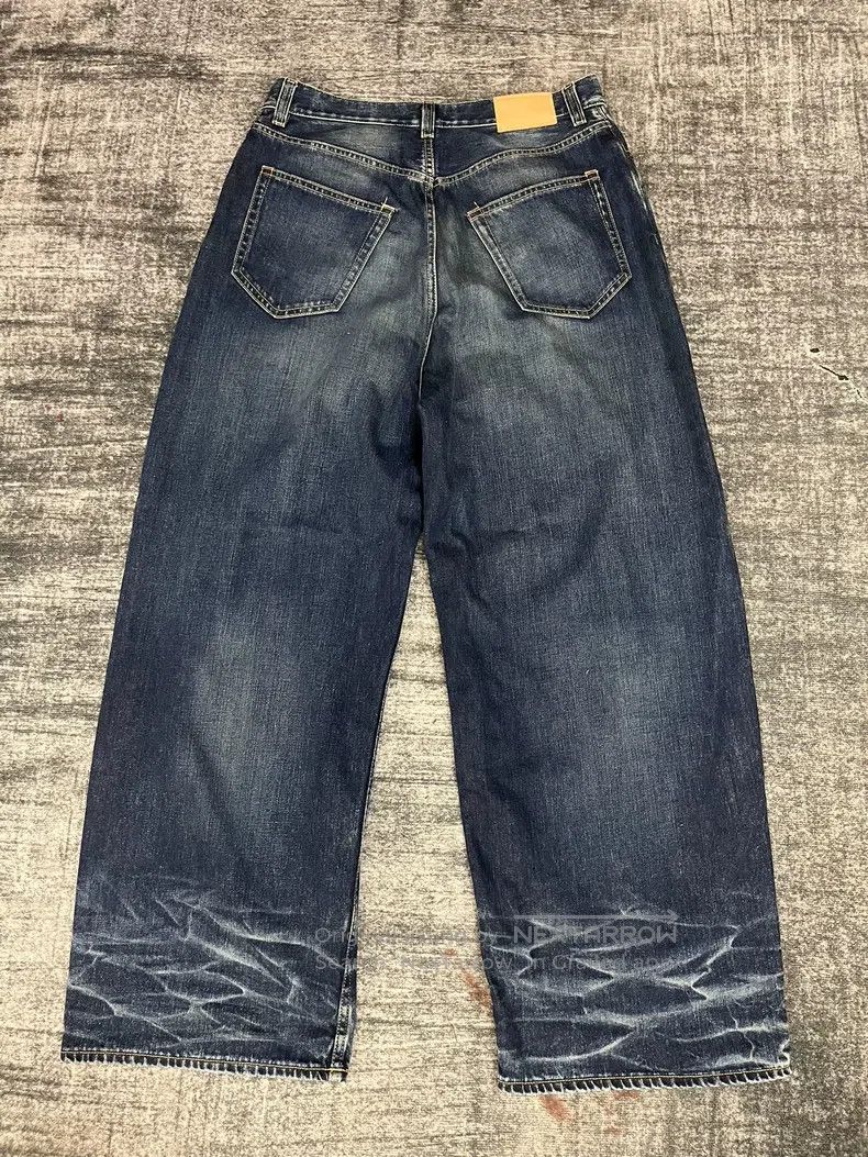 Acne Studios Acne Studios Loose cat whisker simple casual wide-leg deni Size 25" / US 0 / IT 36 - 2 Thumbnail