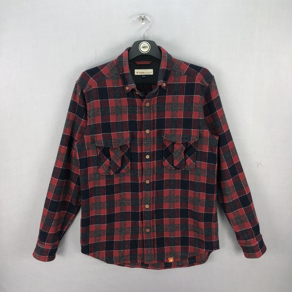 Flannel × Japanese Brand × Streetwear Plaid Check Flannel