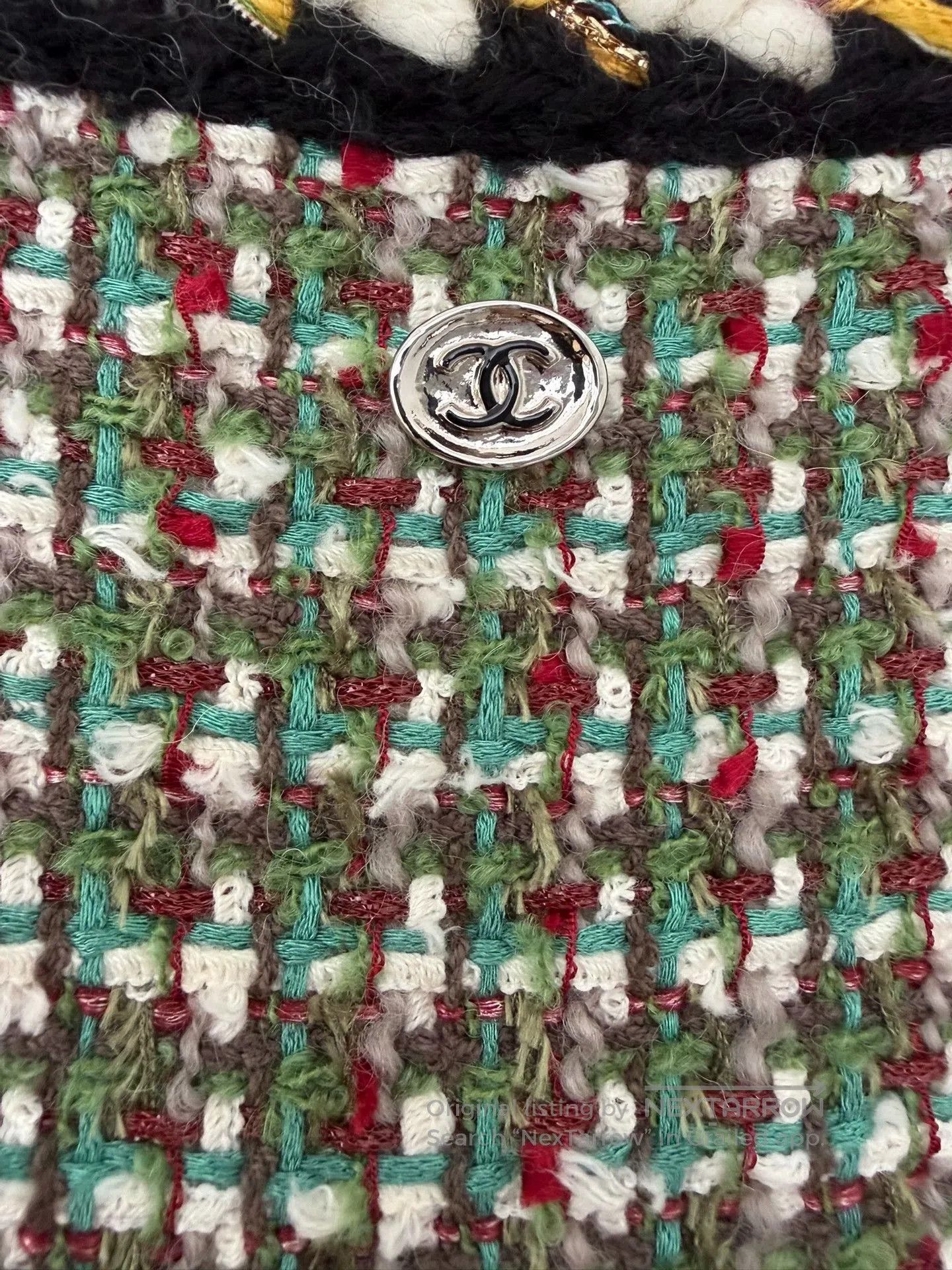 Chanel Chanel 23A Tweed Check Sleeveless Dress. Size US S / EU 44-46 / 1 - 4 Thumbnail