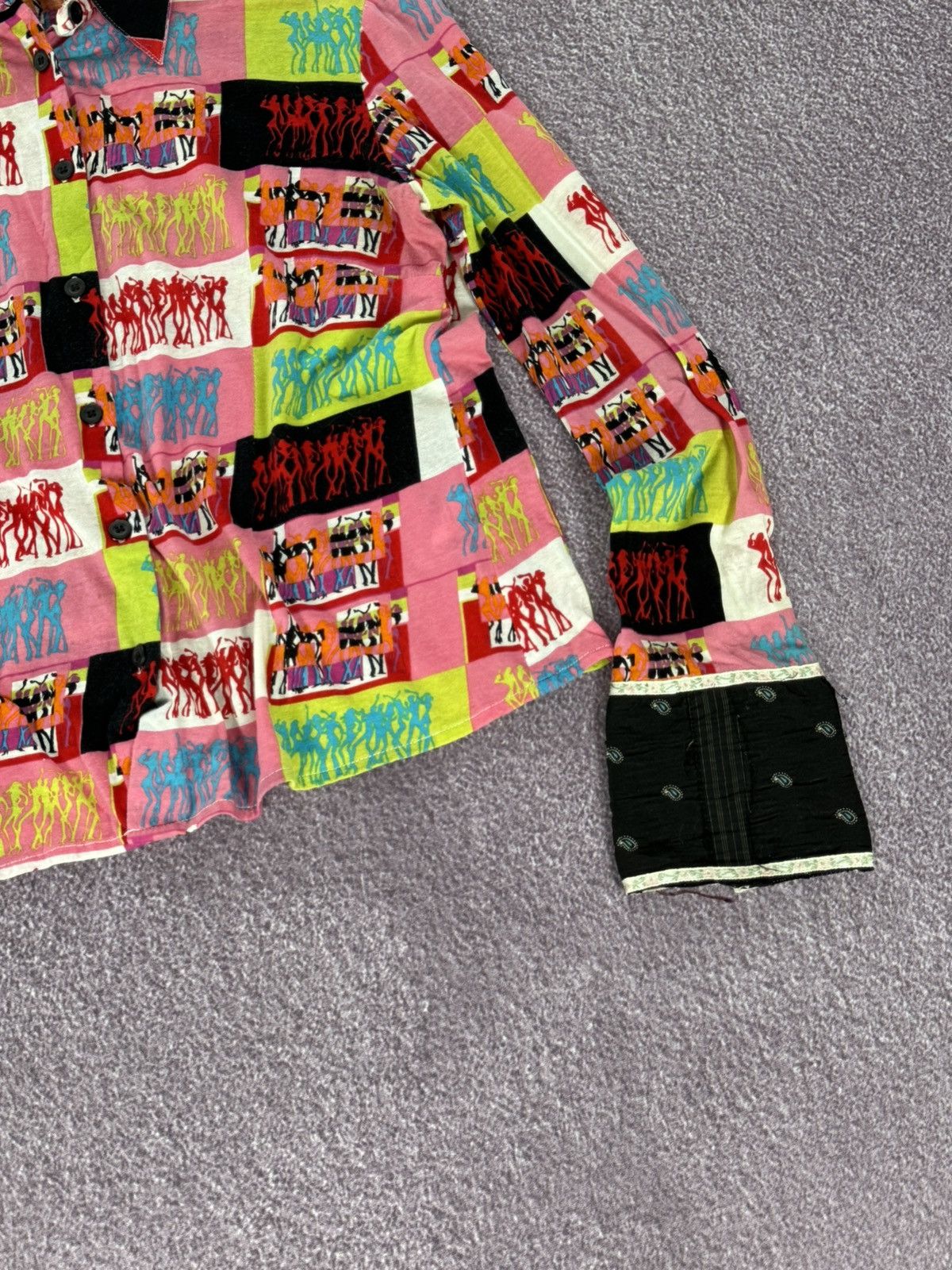 Custo Barcelona Custo Barcelona Y2K Sexy Print 00s Long Sleeve T-Shirt Size S / US 4 / IT 40 - 6 Thumbnail