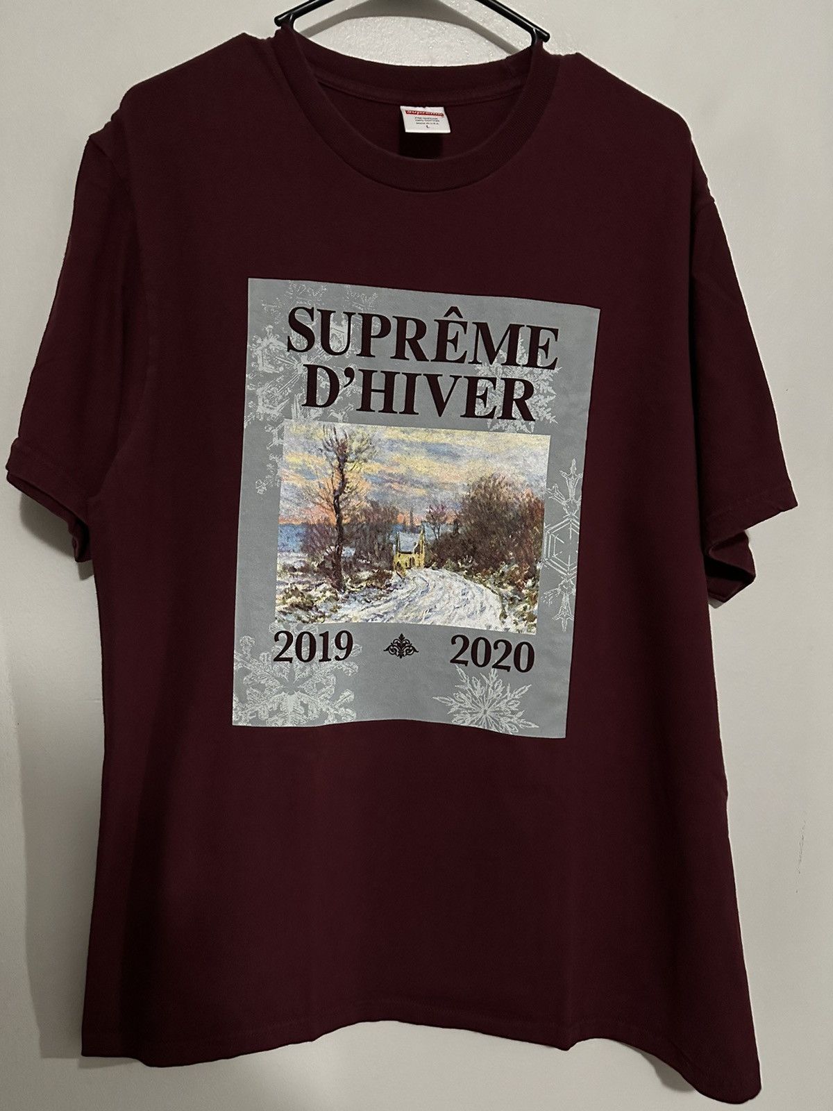 Supreme Supreme D’Hiver Tee Size US L / EU 52-54 / 3 - 1 Thumbnail