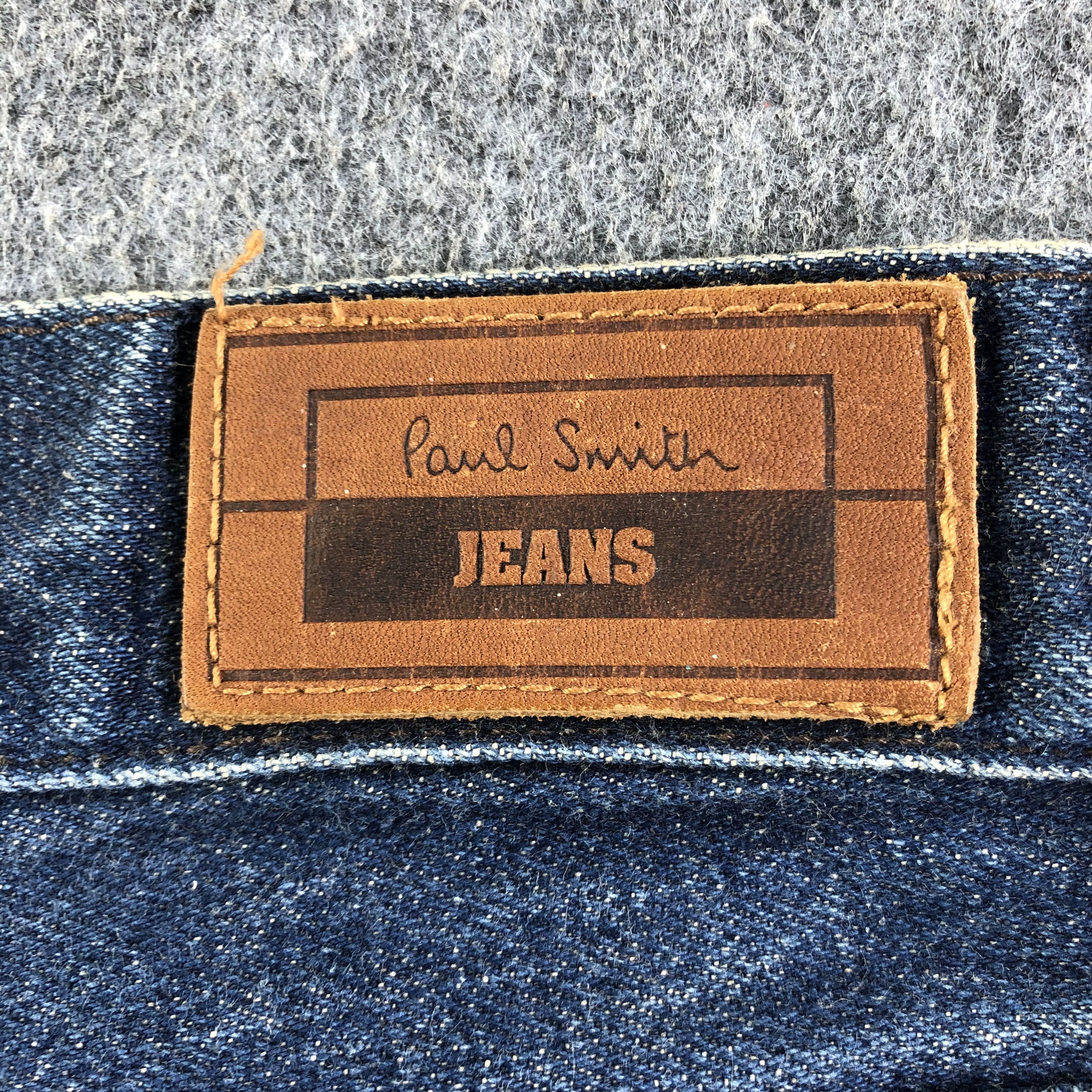 Japanese Brand Paul Smith Jeans Distressed Blue Denim -J2862 Size US 29 - 5 Thumbnail