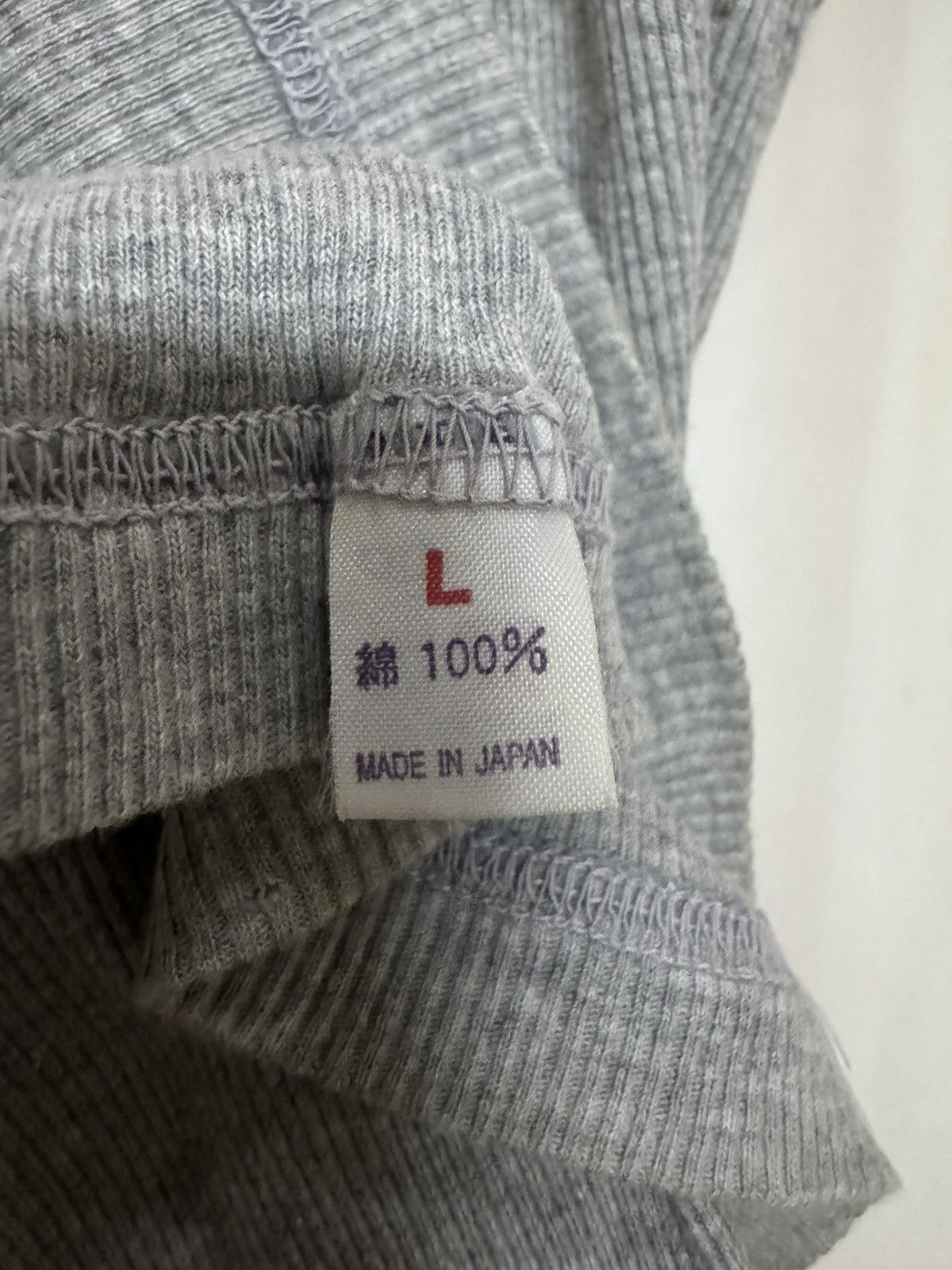Helmut Lang Helmut Lang Ribbed Tshirt Size US L / EU 52-54 / 3 - 4 Thumbnail