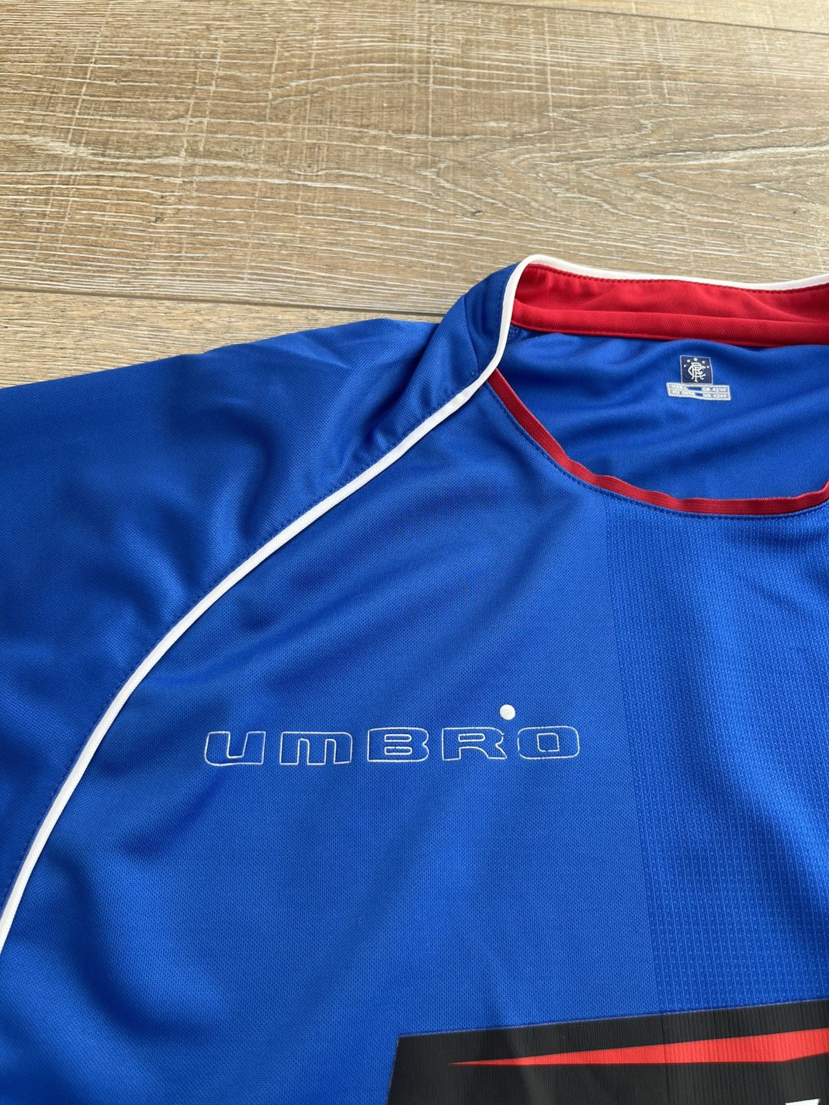 Umbro VINTAGE UMBRO FC RANGERS JERSEY 00S Size US L / EU 52-54 / 3 - 6 Thumbnail