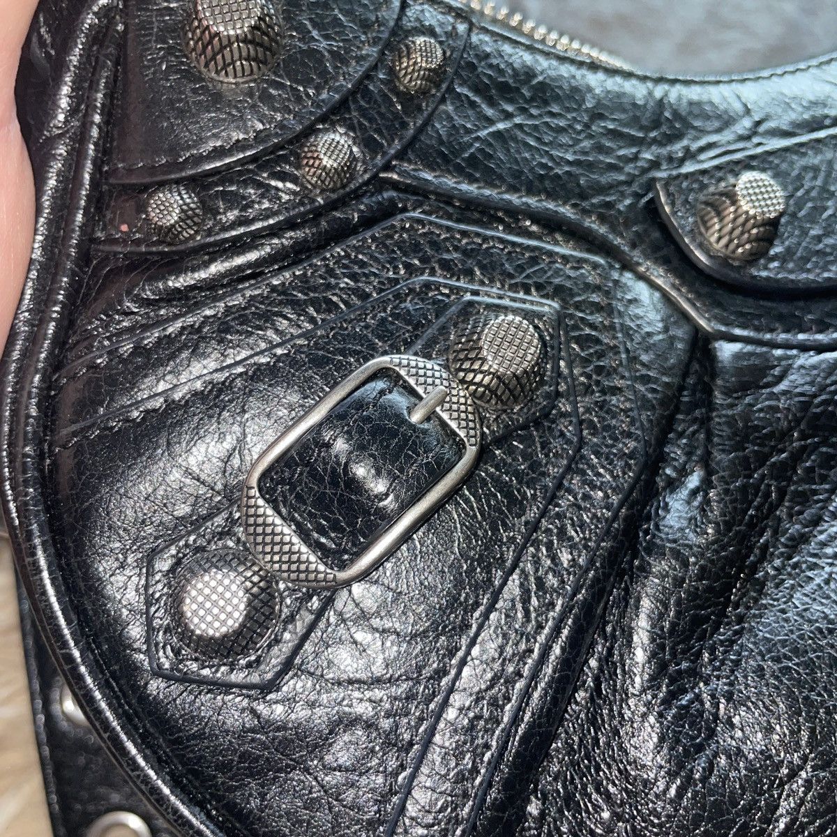 Balenciaga BALENCIAGA Black 'Le Cagole XS' Bag Size ONE SIZE - 4 Thumbnail