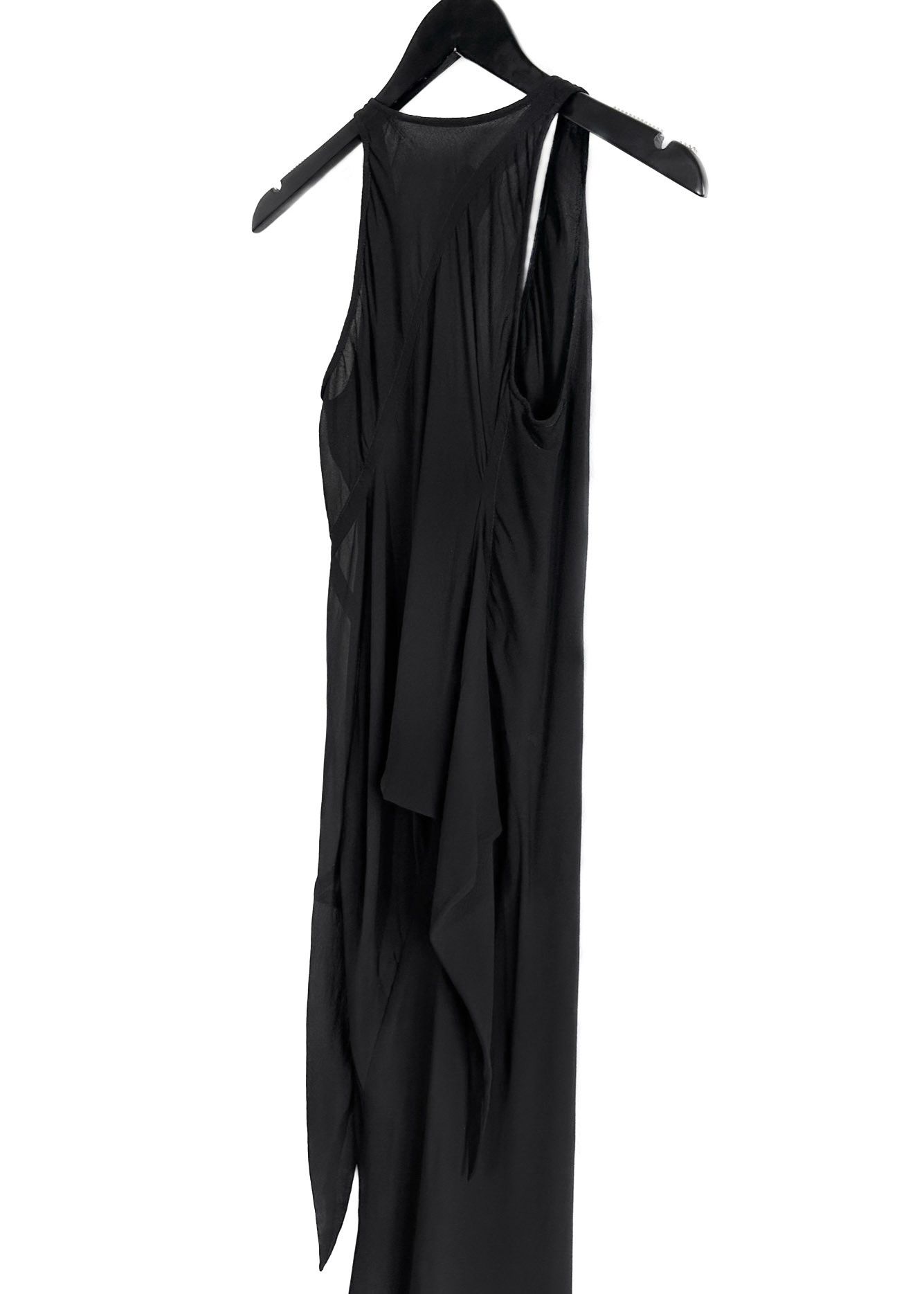 Rick Owens Rick Owens 2009 Crust Black Silk Dress Size S / US 4 / IT 40 - 7 Thumbnail