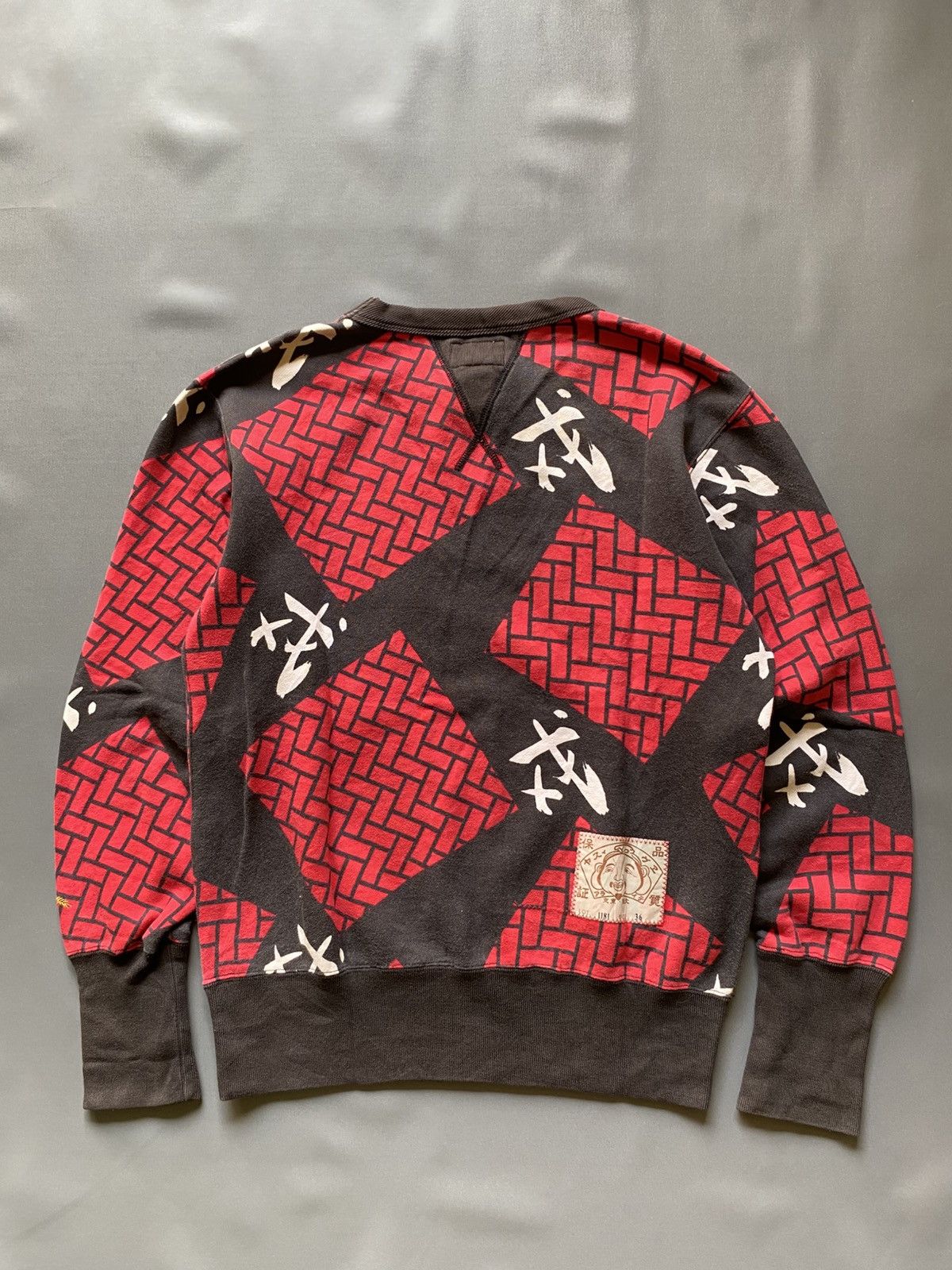 Evisu RARE Archive Vintage Evisu Double V Sweatshirt Size US M / EU 48-50 / 2 - 2 Thumbnail