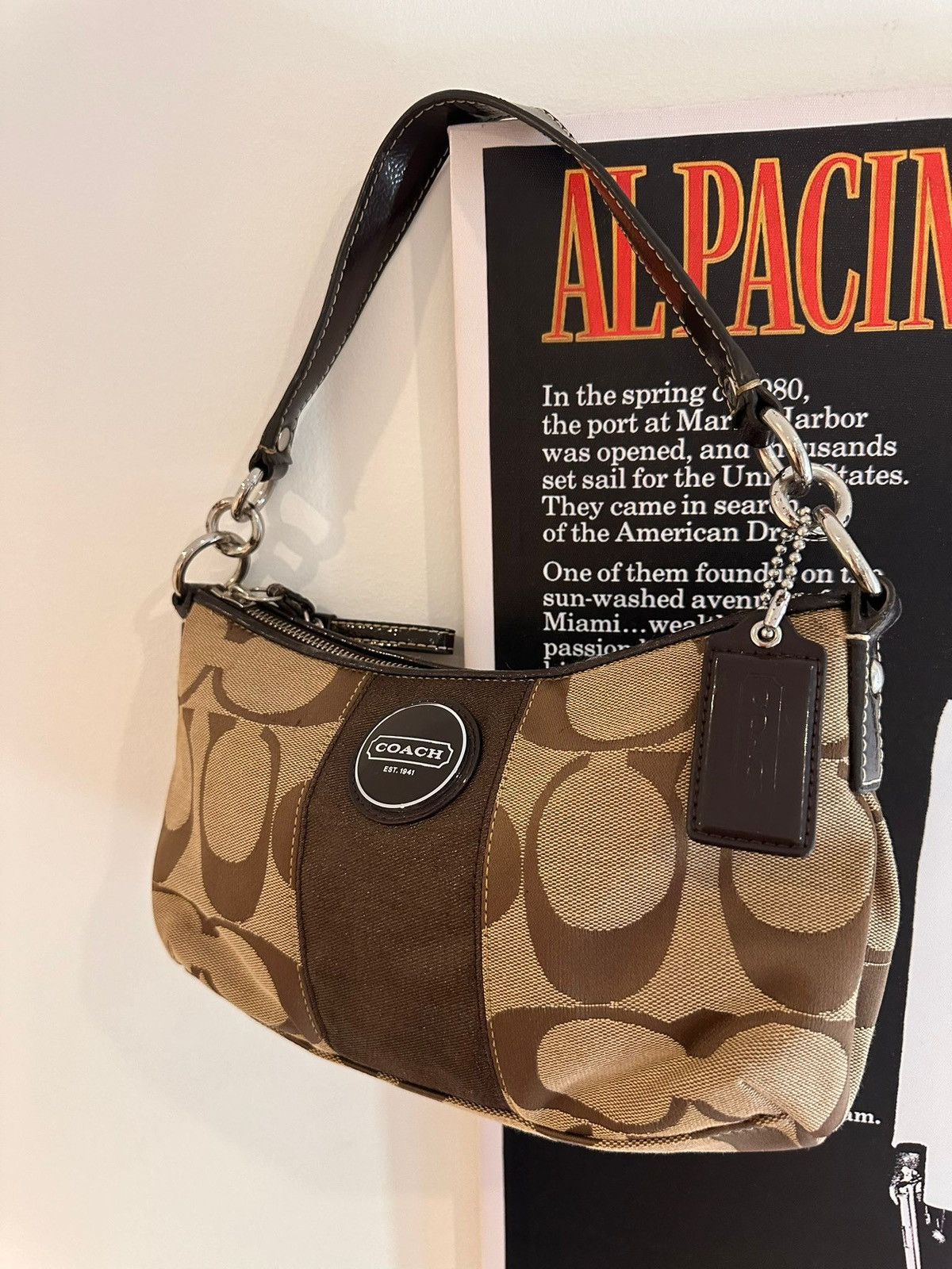 Coach Coach Signature Canvas Brown Crossbody / Shoulder Bag | Grailed