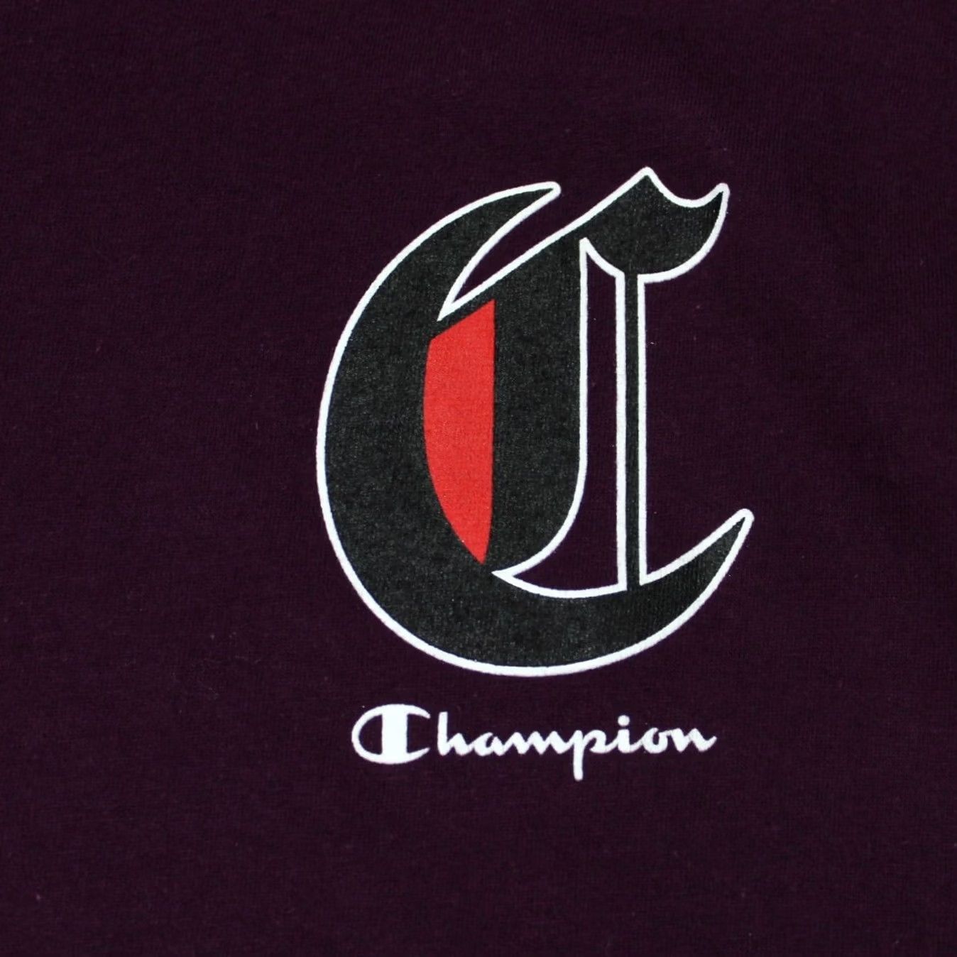 Champion Champion Graphic Shirt Mens XL Purple Short Sleeve Cotton Crew Neck T-Shirt Sports Logo 100% Cotton Size US XL / EU 56 / 4 - 5 Thumbnail