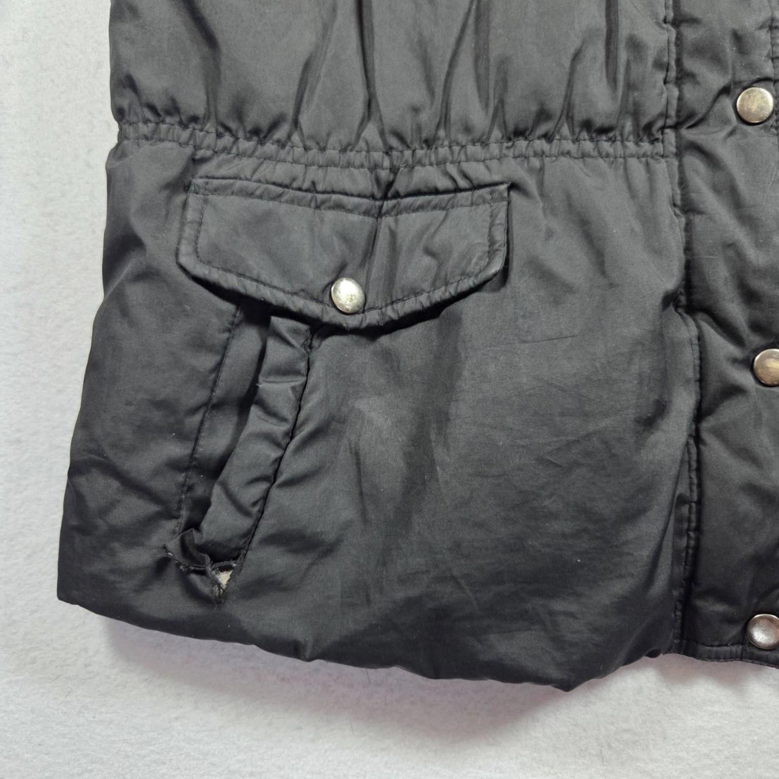 Designer Maralyn & Me Womens XL Black Quilted Puffer Winter Jacket Size XL / US 12-14 / IT 48-50 - 9 Thumbnail