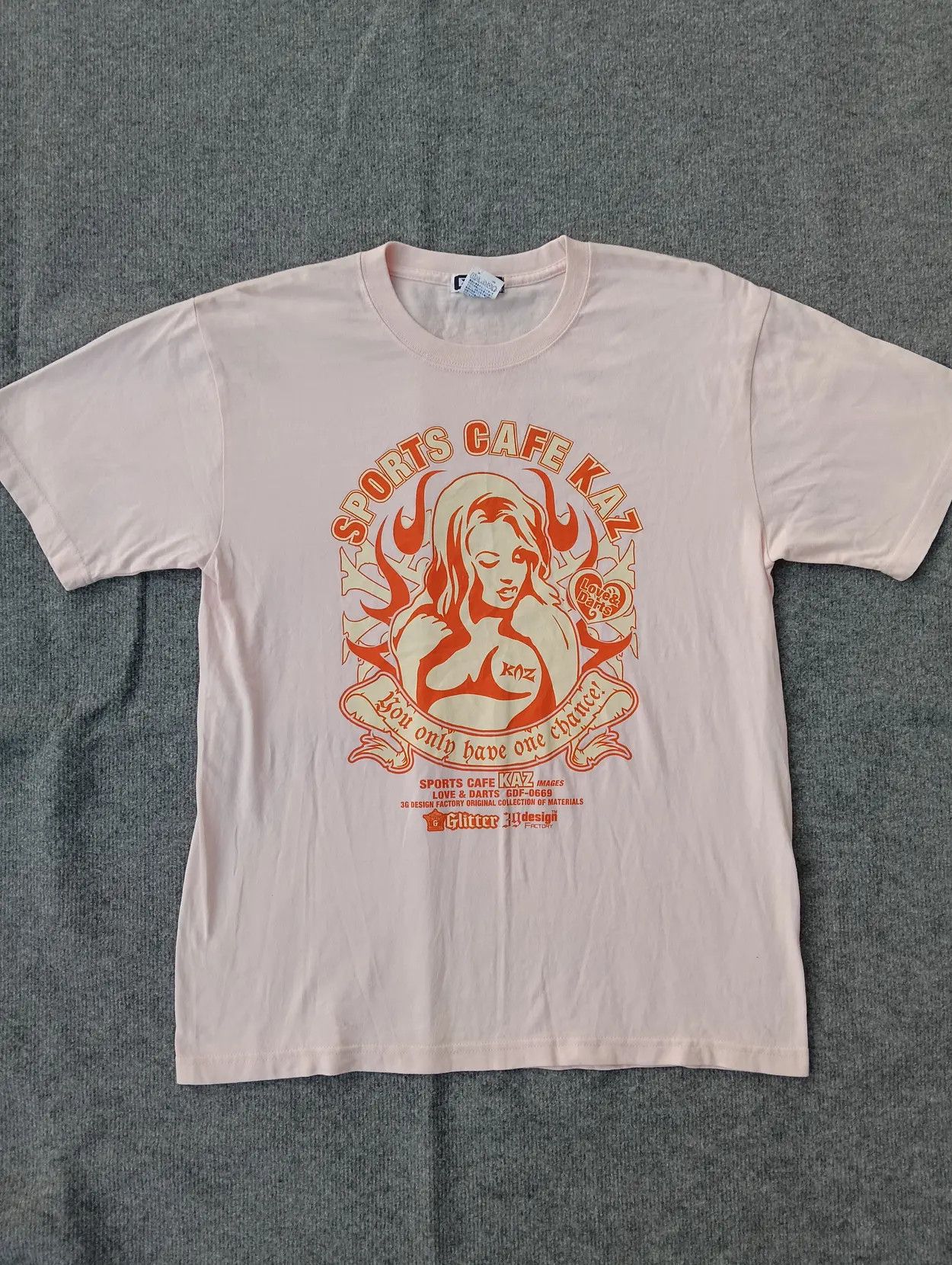 Japanese Brand Y2K japanese streetwear pin up Girl tshirts. Size US L / EU 52-54 / 3 - 3 Thumbnail